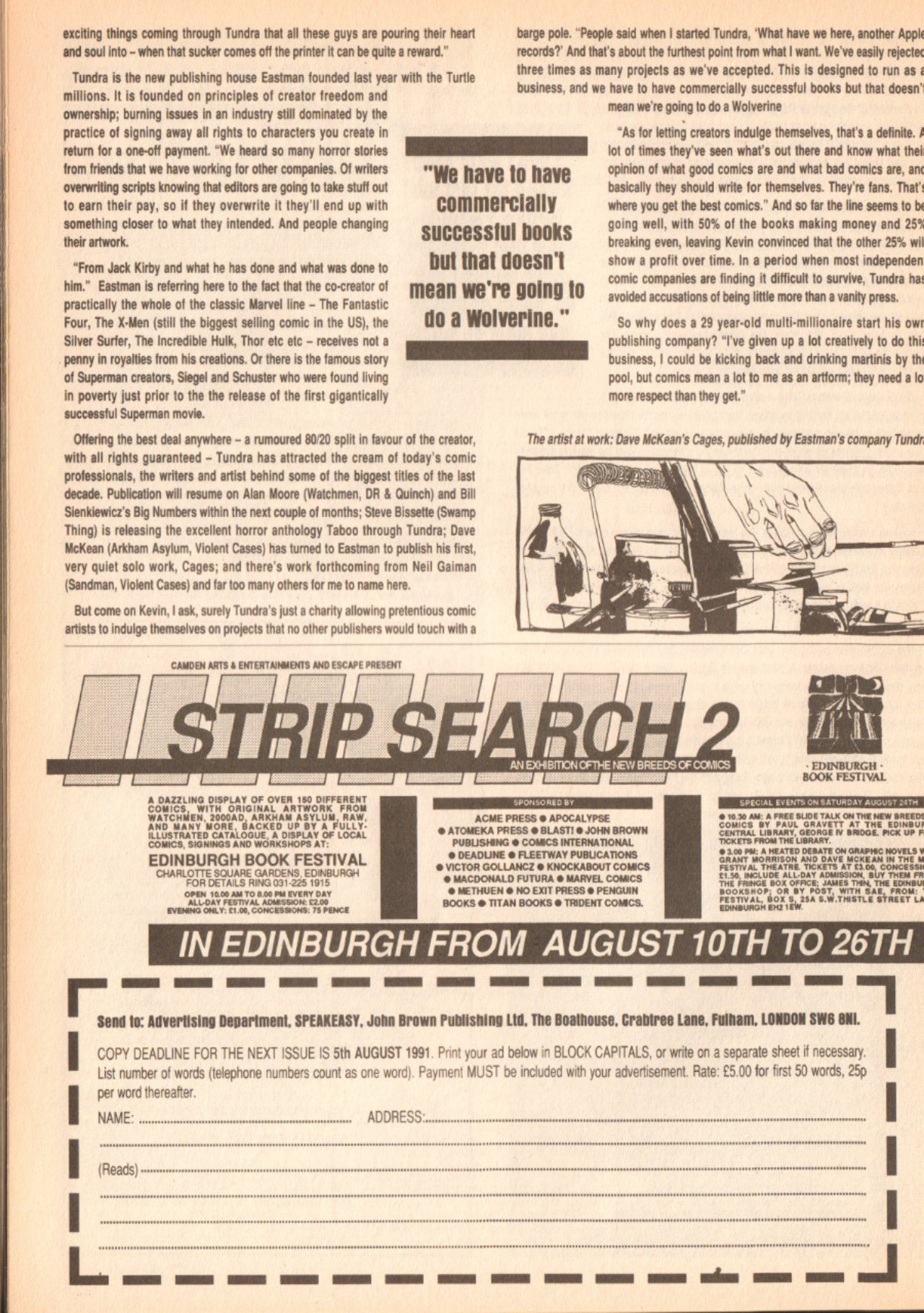 Read online Blast (1991) comic -  Issue #3 - 48