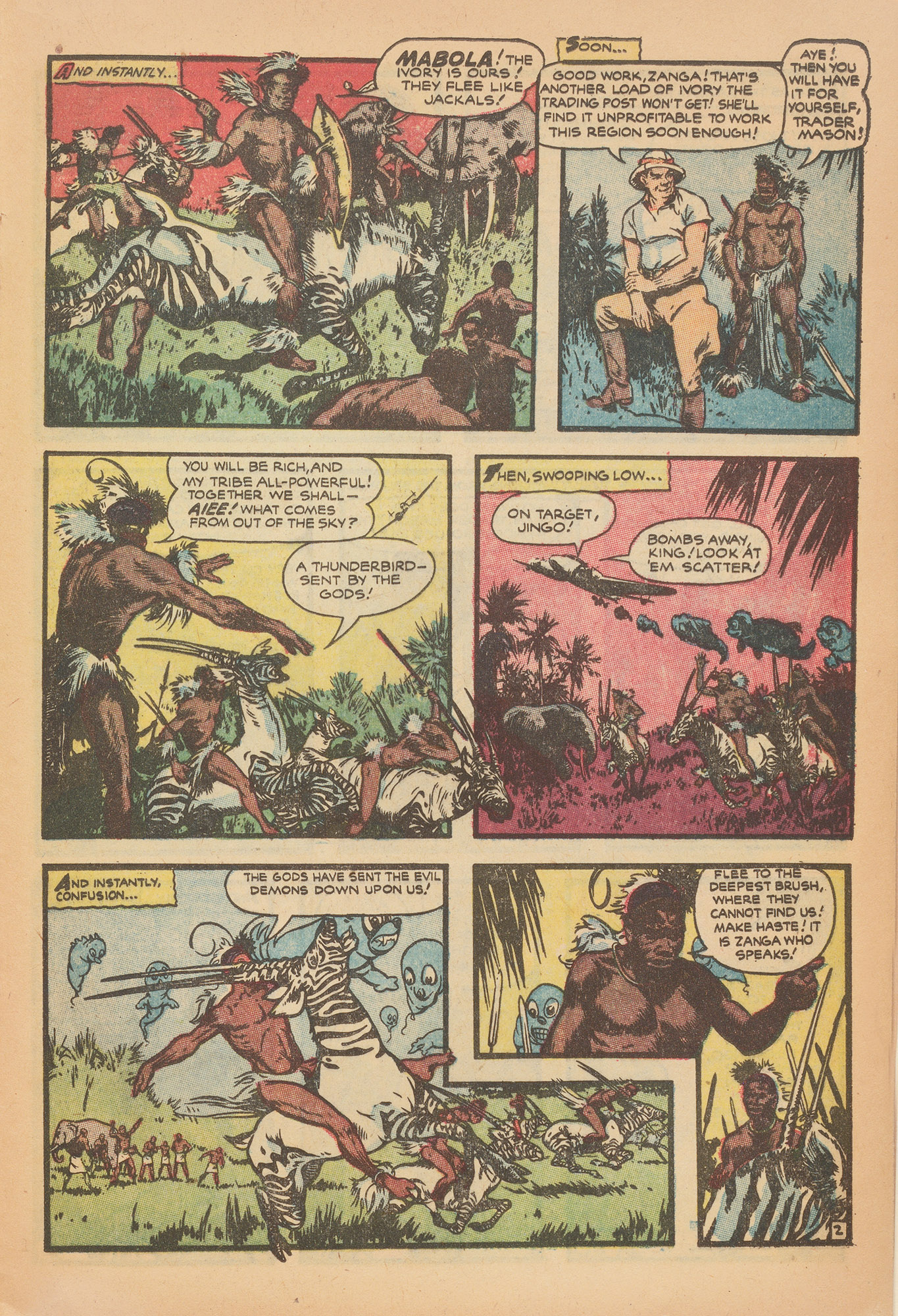 Read online Wambi Jungle Boy comic -  Issue #18 - 21