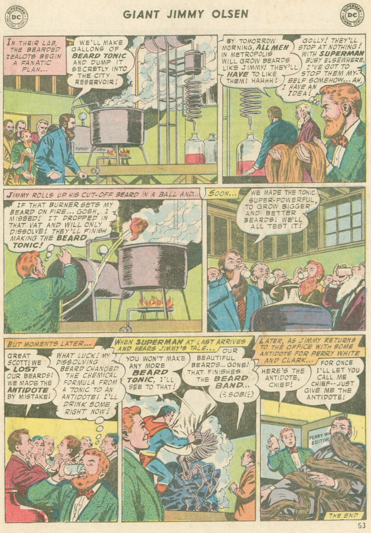Read online Superman's Pal Jimmy Olsen comic -  Issue #95 - 55