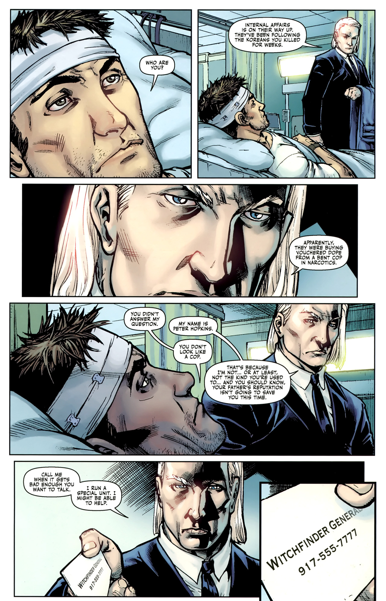 Read online Haunted City comic -  Issue #1 - 9