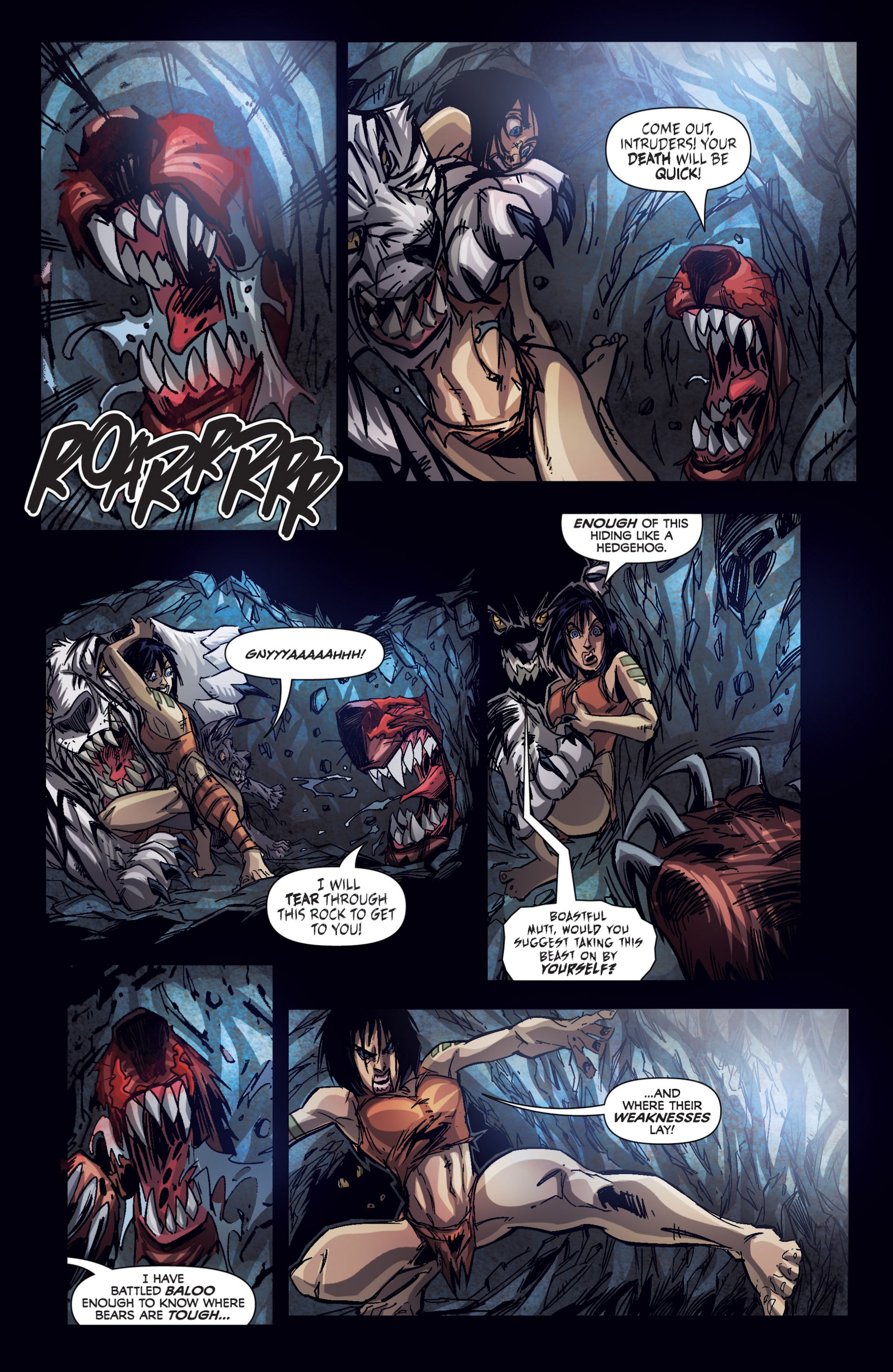 Read online Grimm Fairy Tales presents The Jungle Book: Last of the Species comic -  Issue #4 - 20