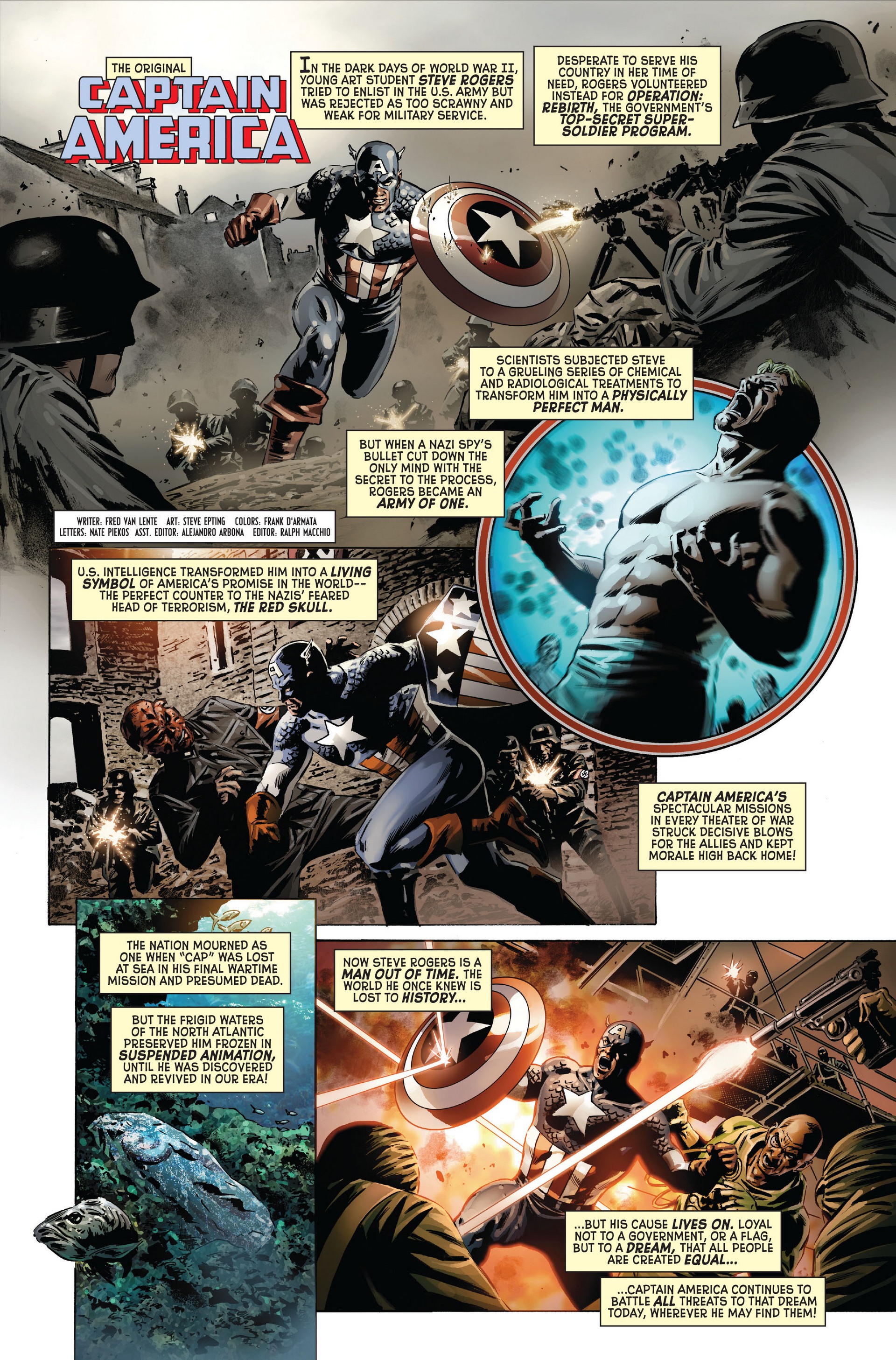 Read online Origins of Marvel Comics (2010) comic -  Issue # Full - 2