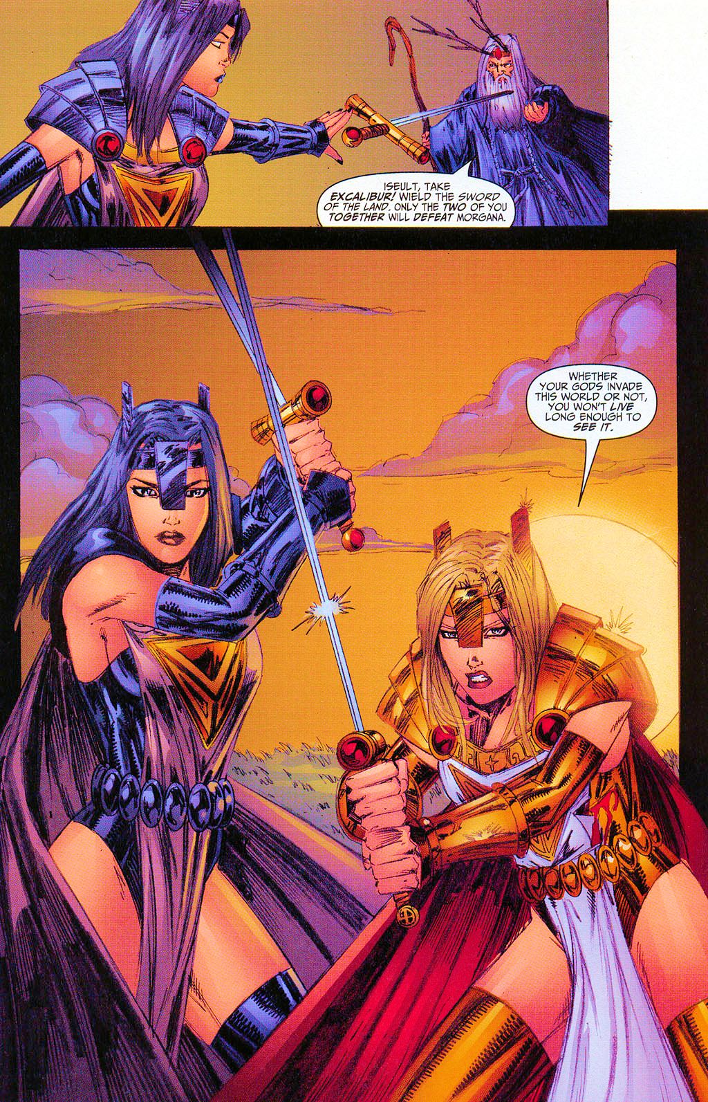 Read online Lady Pendragon comic -  Issue #6 - 12