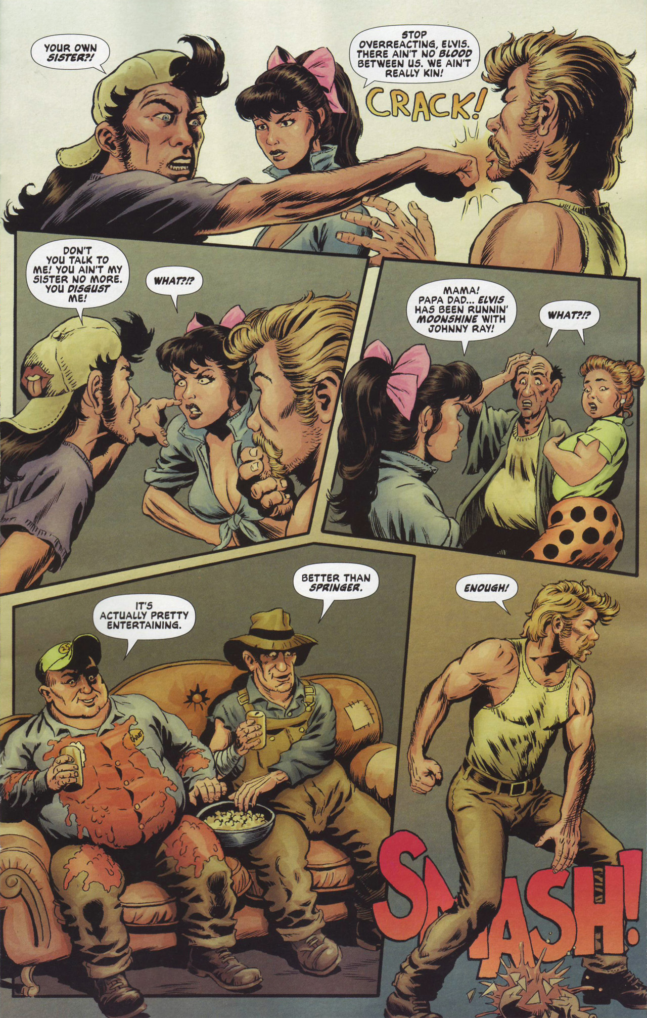 Read online Alien Pig Farm 3000 comic -  Issue #3 - 19