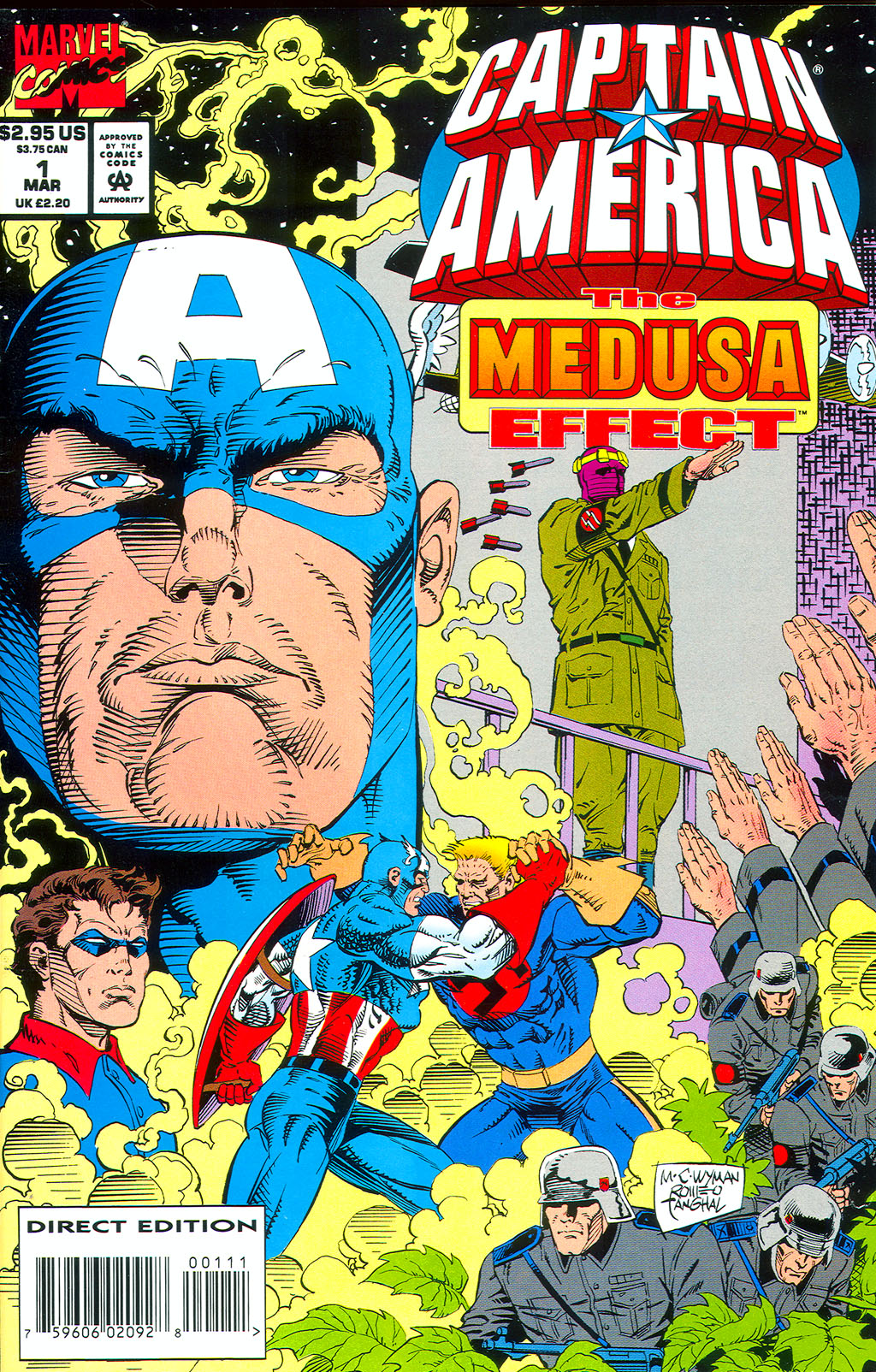 Read online Captain America: Medusa Effect comic -  Issue # Full - 1