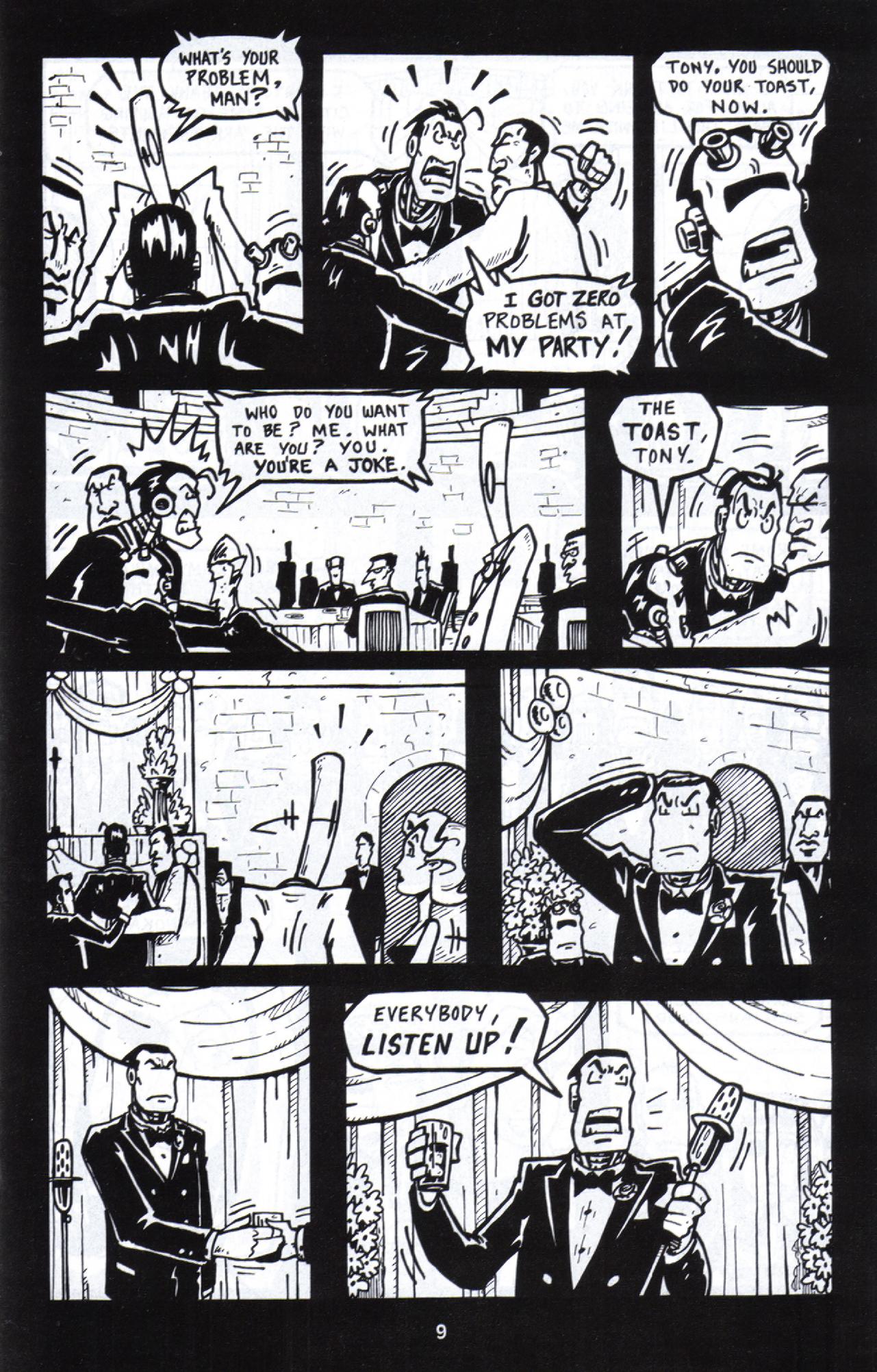 Read online La Cosa Nostroid comic -  Issue #6 - 11