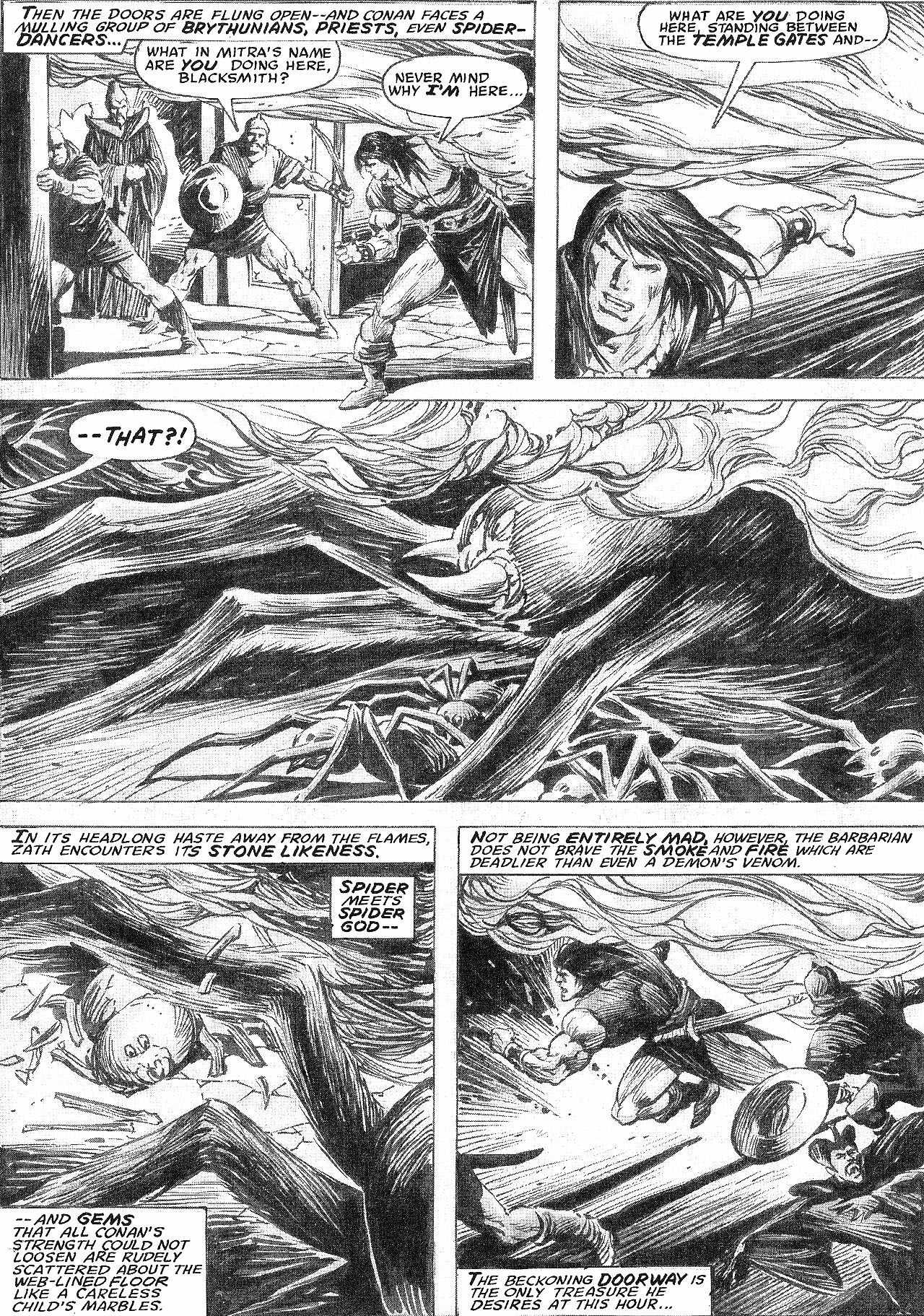 Read online The Savage Sword Of Conan comic -  Issue #210 - 35