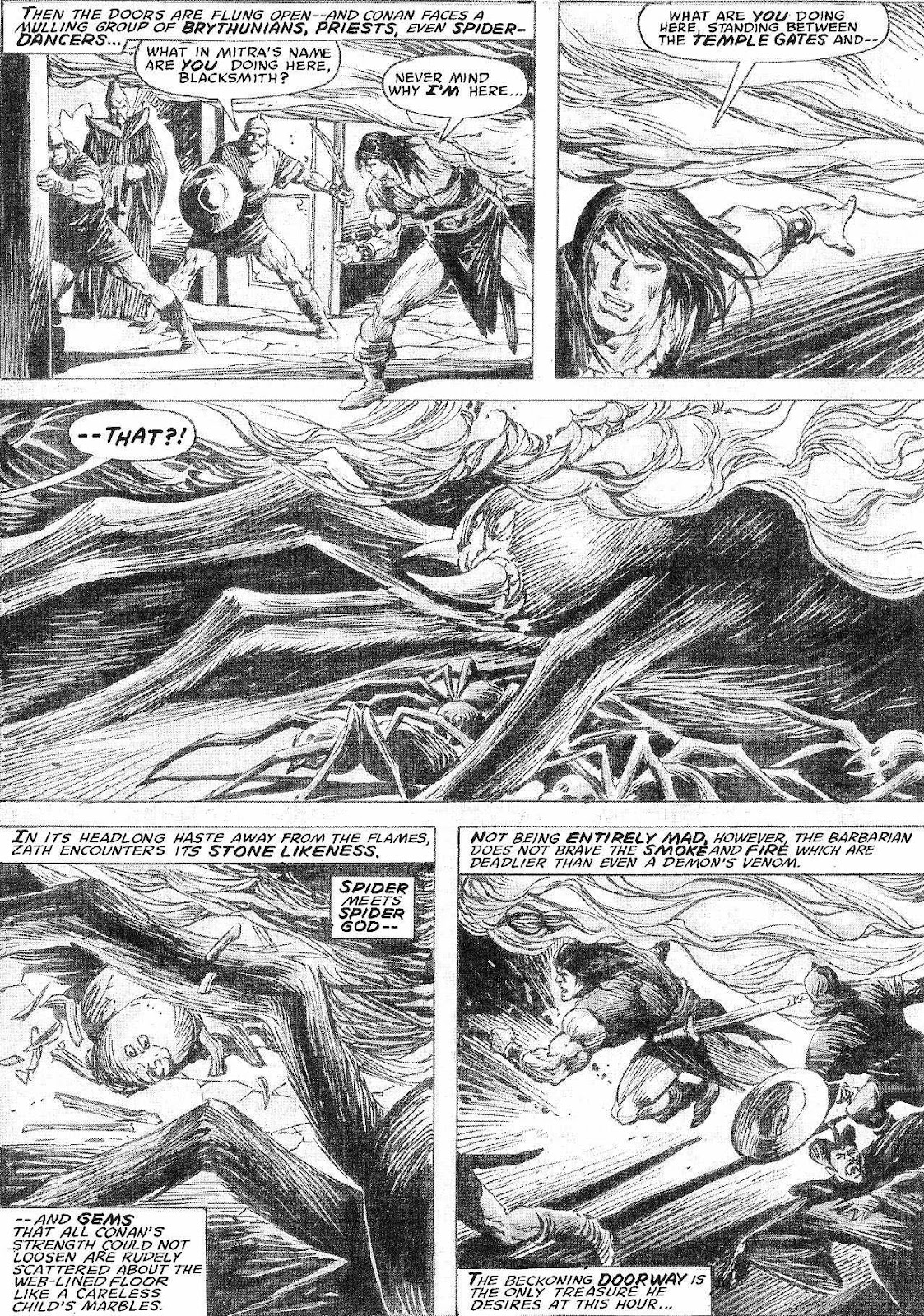 The Savage Sword Of Conan issue 210 - Page 35