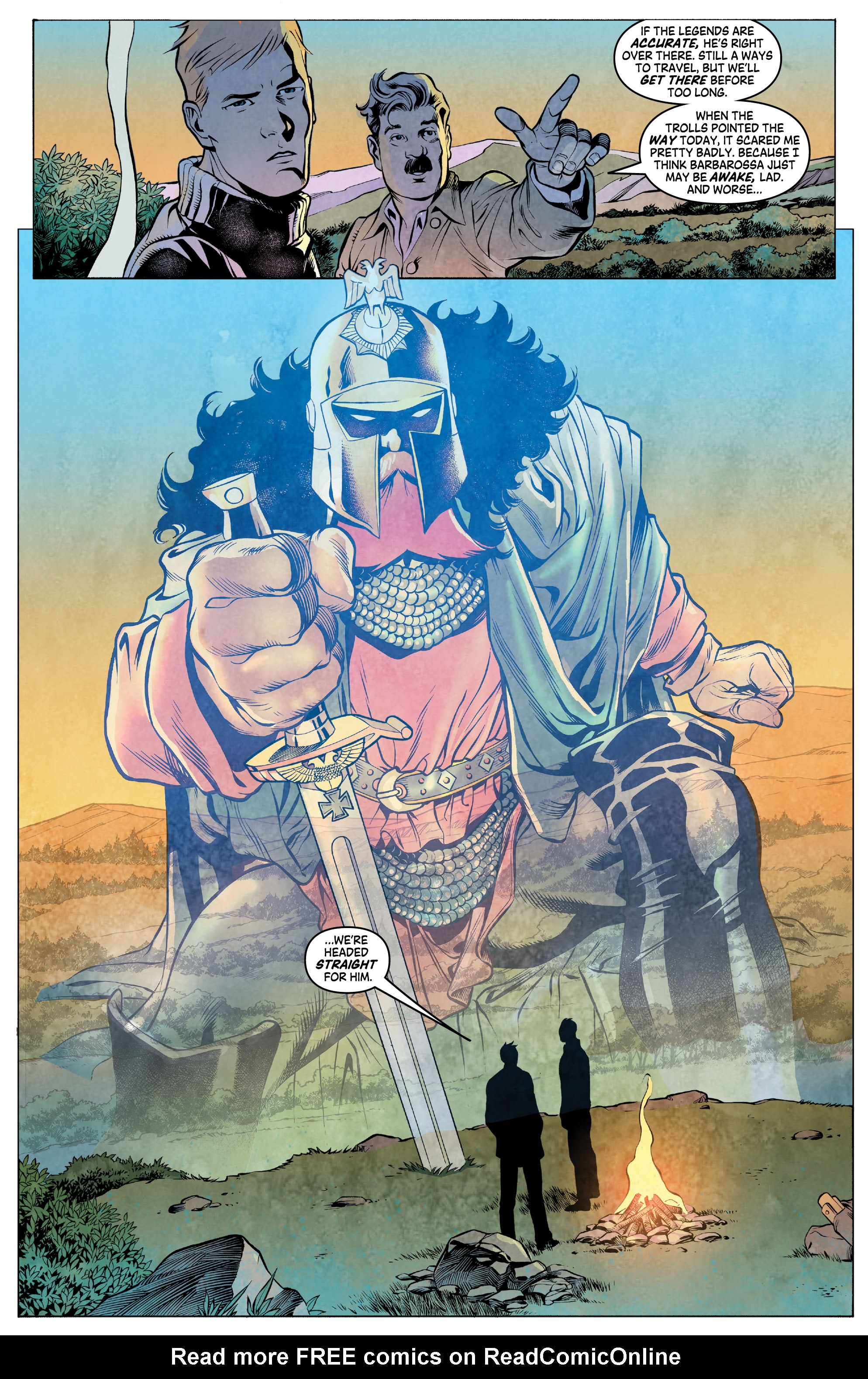 Read online Arrowsmith: Behind Enemy Lines comic -  Issue #6 - 22