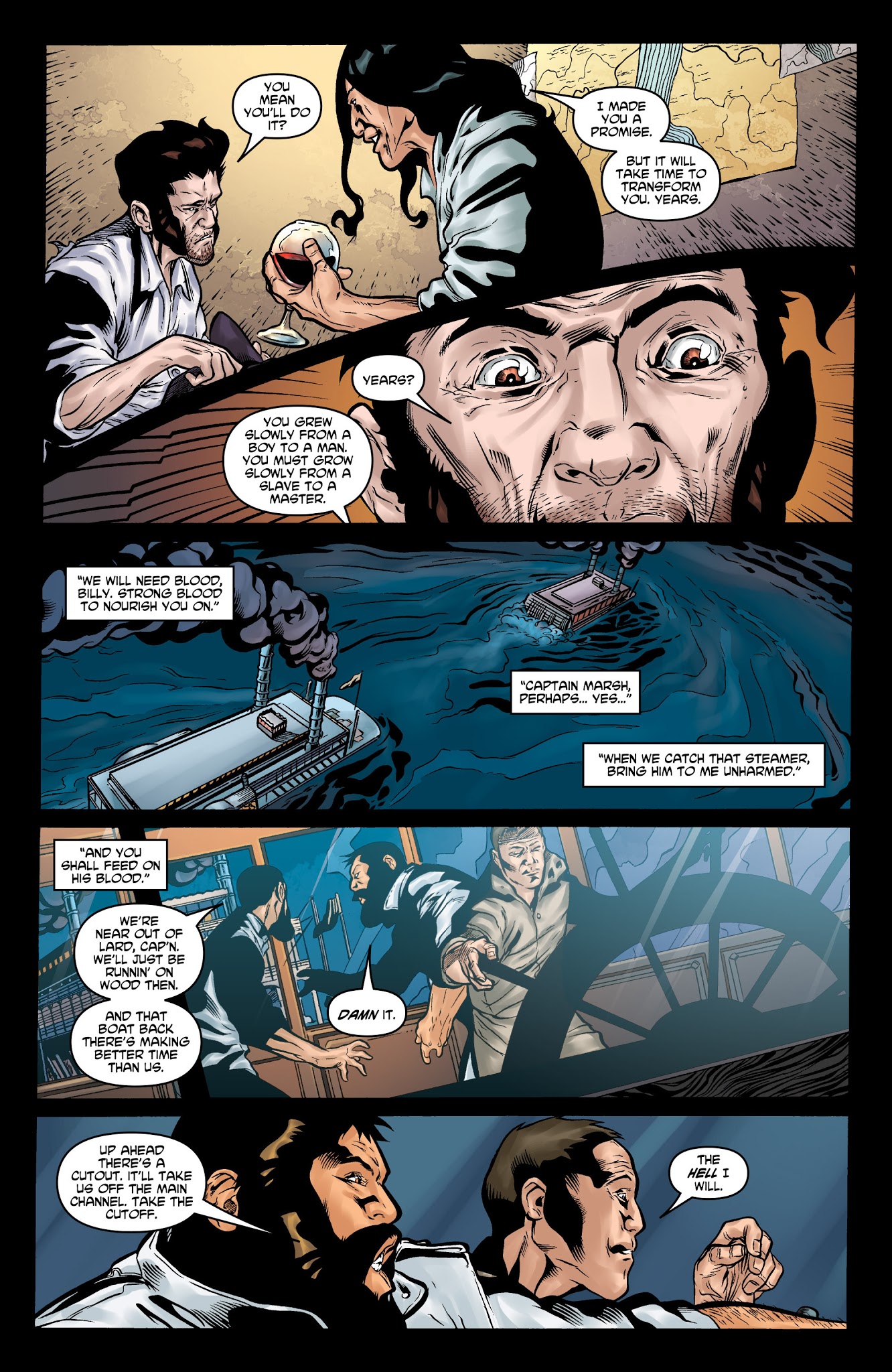 Read online George R.R. Martin's Fevre Dream comic -  Issue #8 - 15