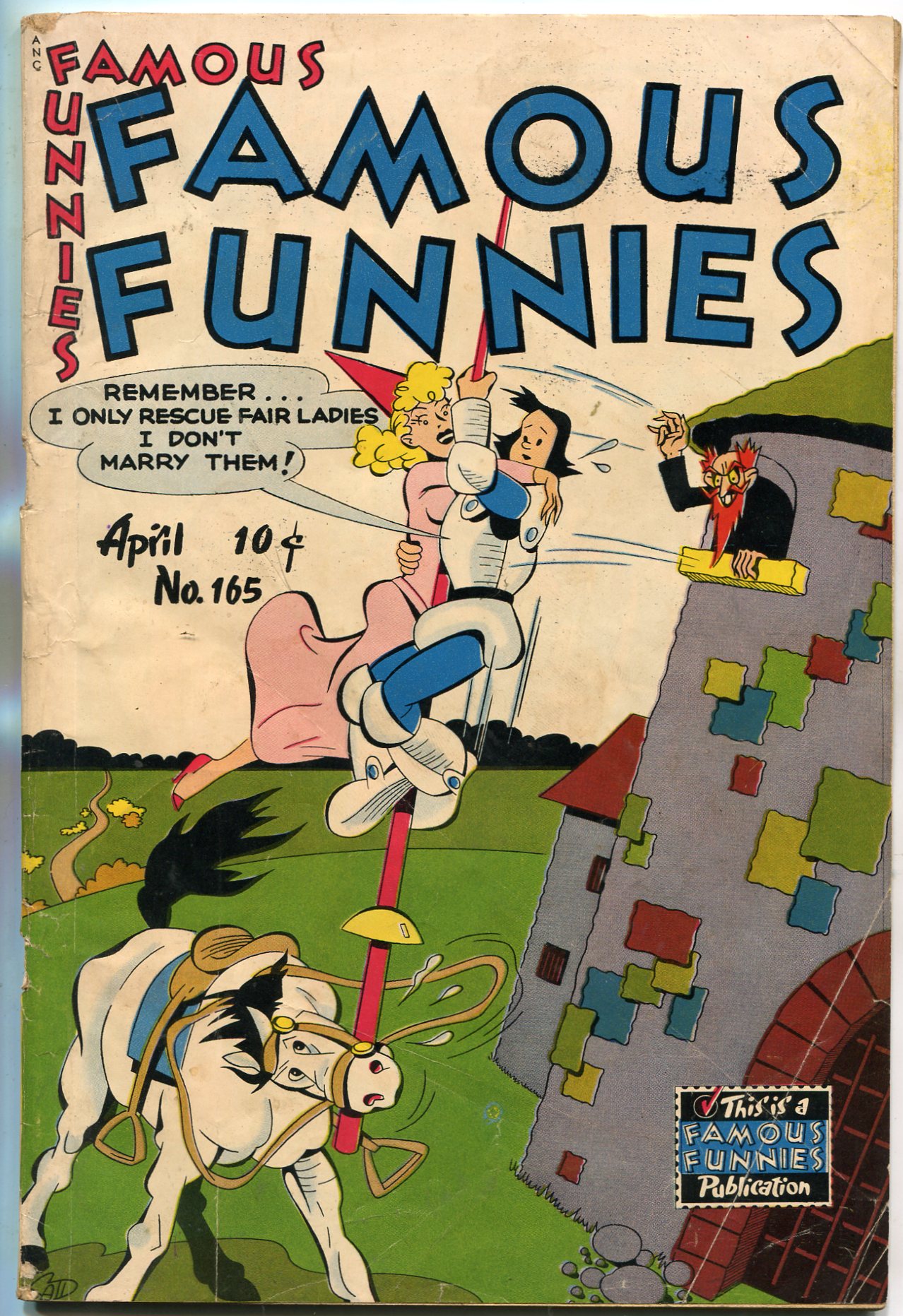 Read online Famous Funnies comic -  Issue #165 - 1