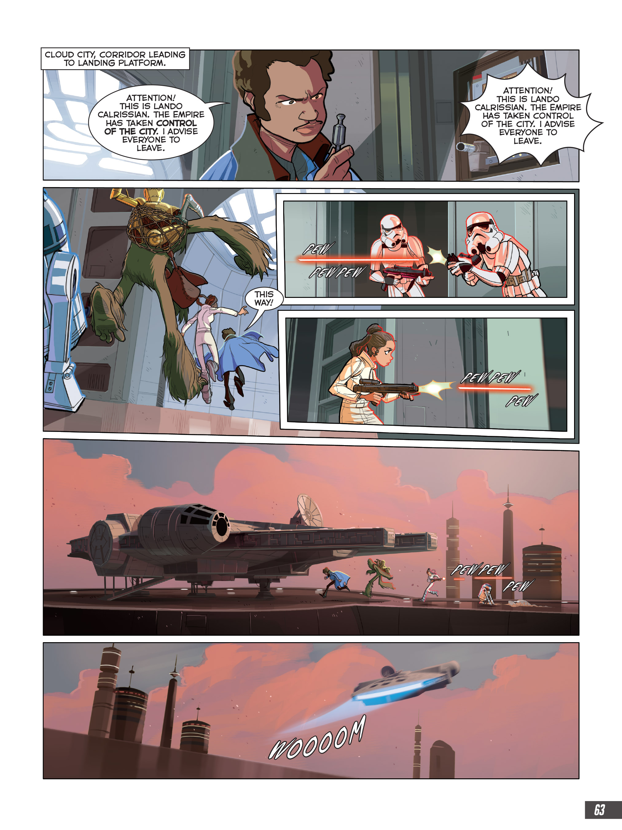Read online Star Wars: The Empire Strikes Back Graphic Novel Adaptation comic -  Issue # Full - 62