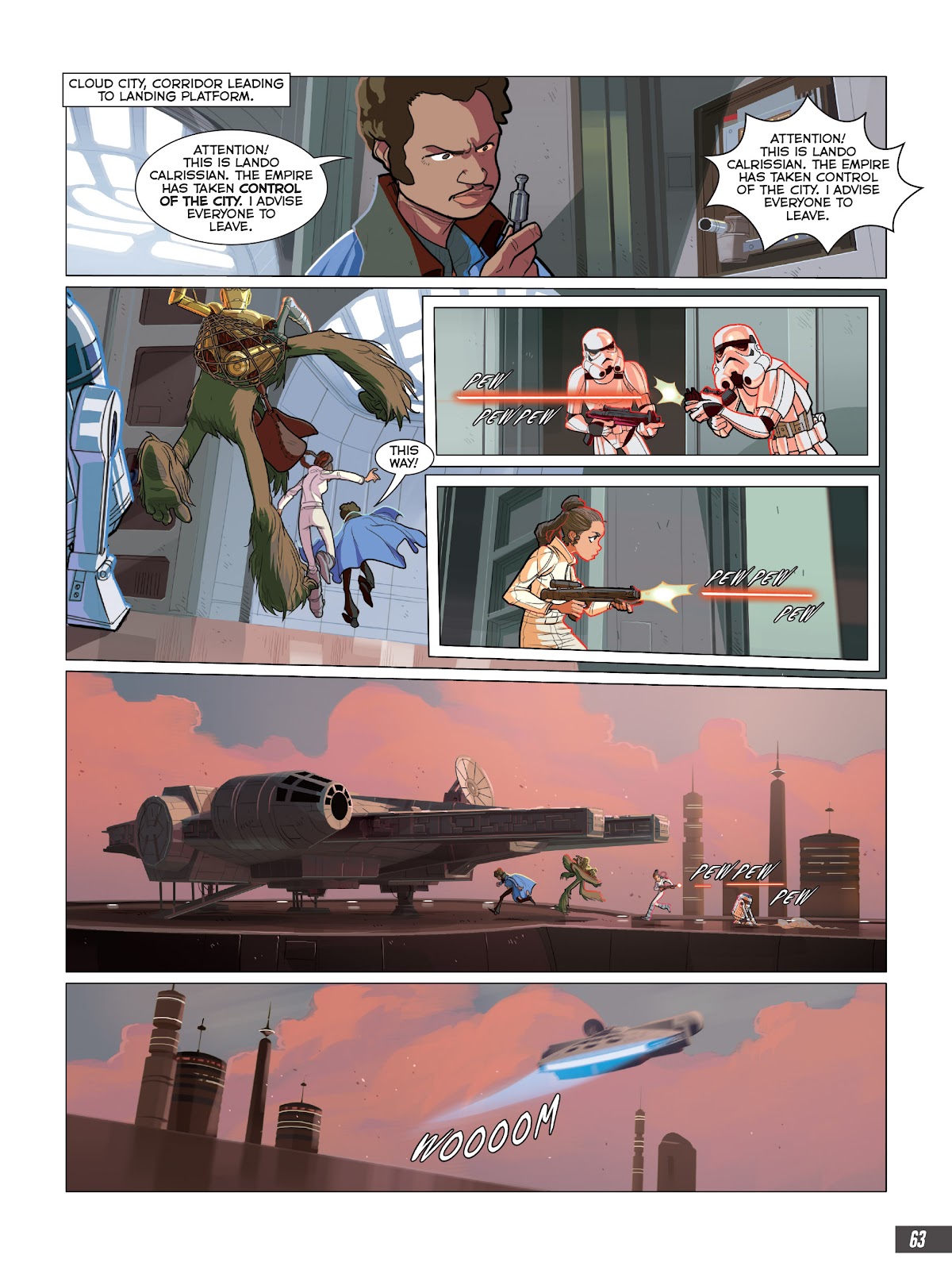 Star Wars: The Empire Strikes Back Graphic Novel Adaptation issue Full - Page 62