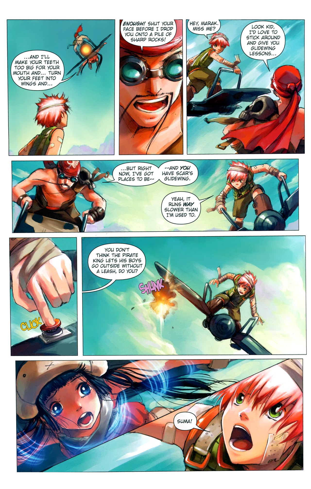 Read online Sky Pirates Of Neo Terra comic -  Issue #4 - 6
