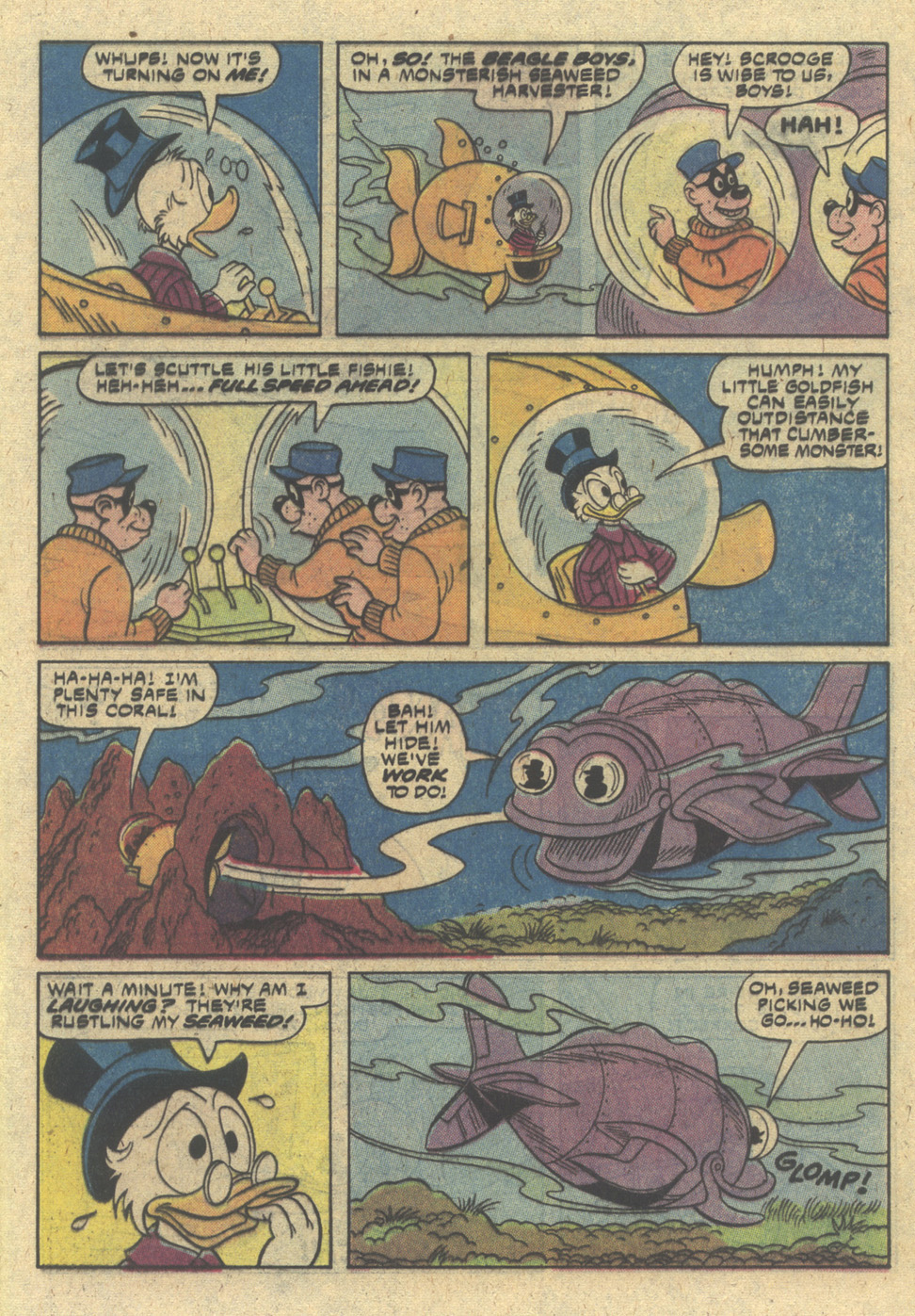 Read online The Beagle Boys Vs. Uncle Scrooge comic -  Issue #8 - 9