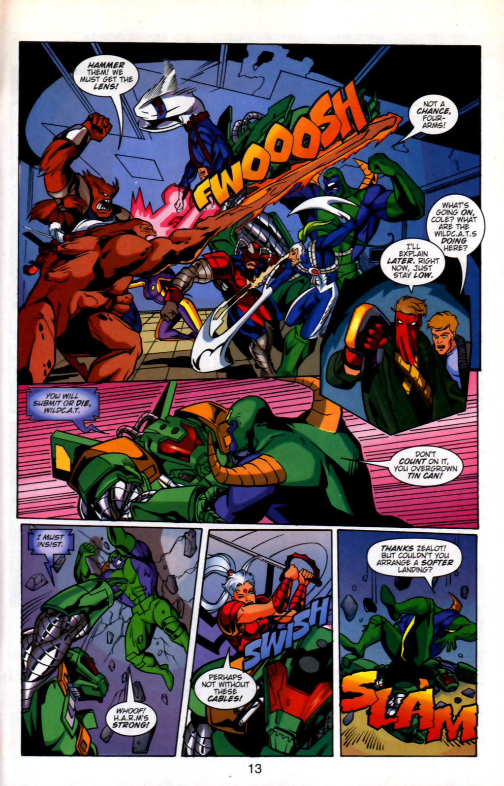 WildC.A.T.s Adventures issue 5 - Page 14