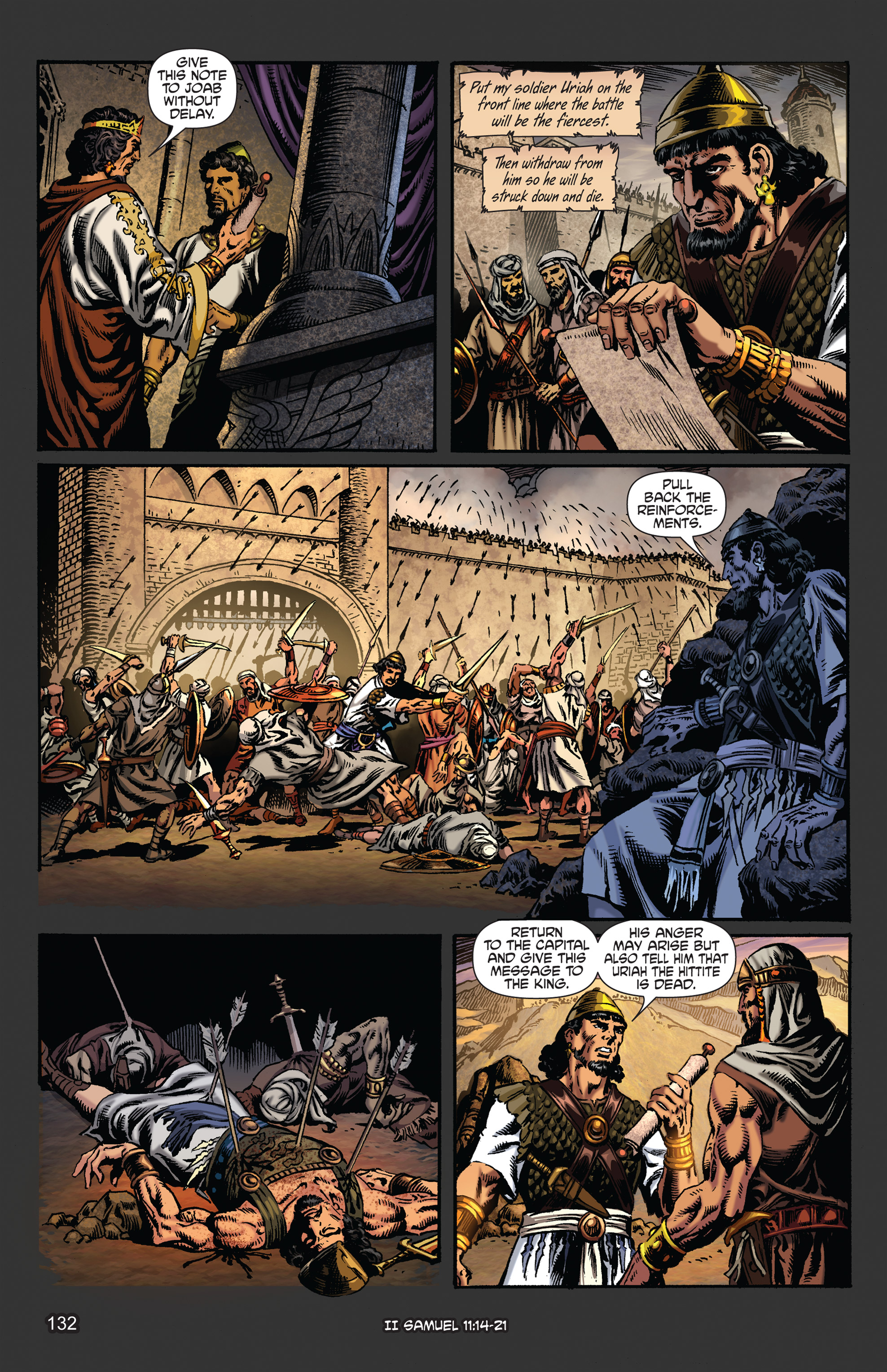 Read online The Kingstone Bible comic -  Issue #5 - 136