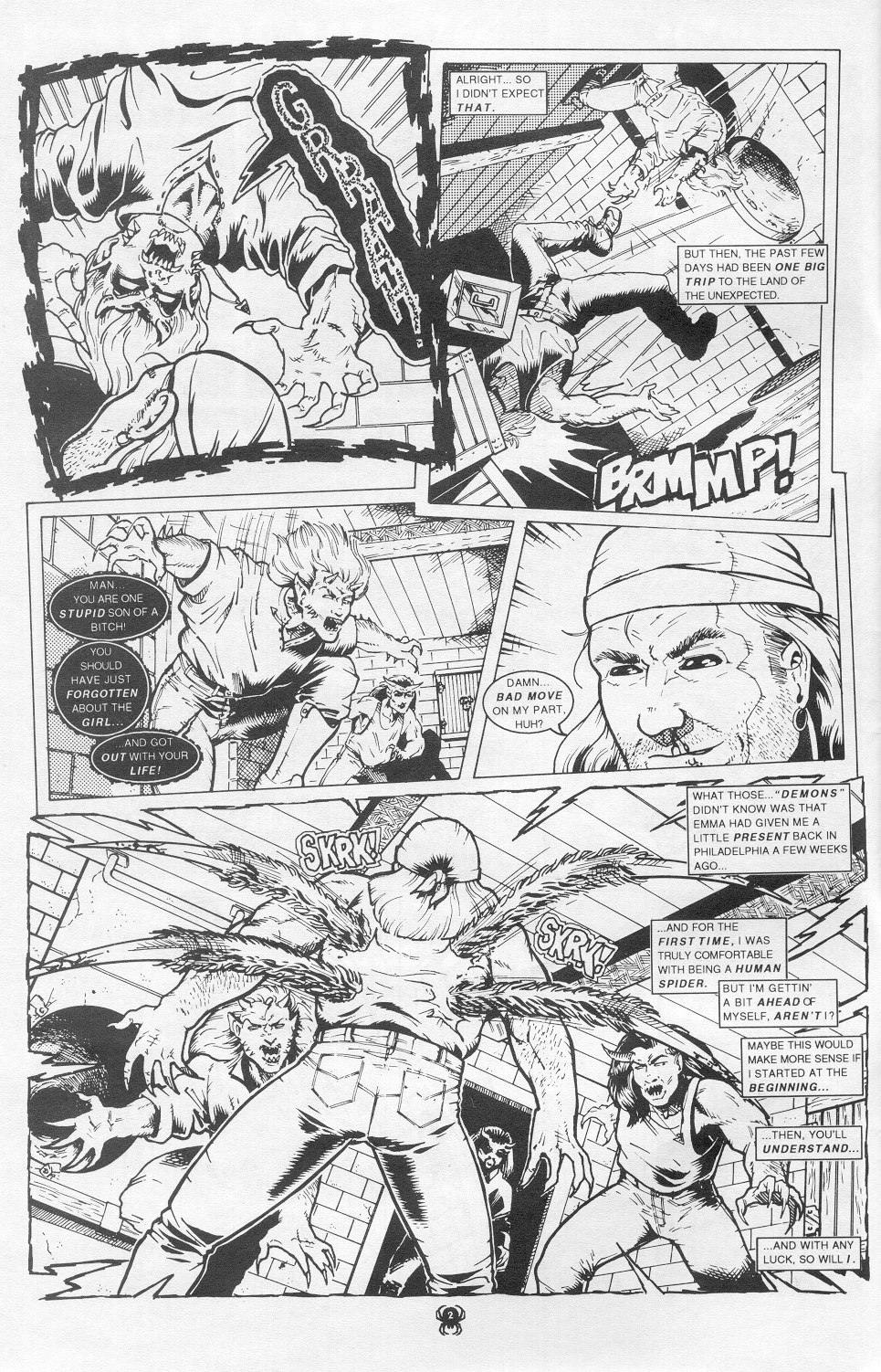 Read online Fangs of the Widow comic -  Issue #7 - 4