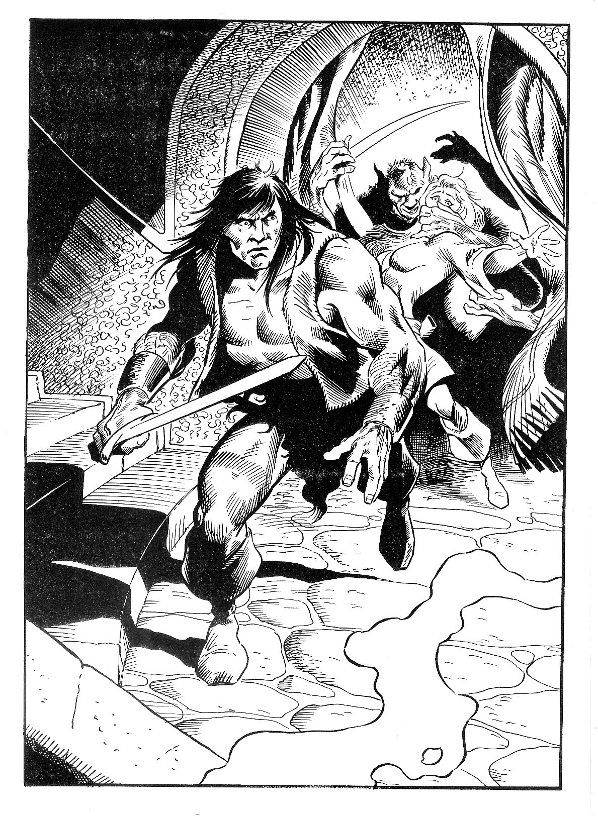 Read online The Savage Sword Of Conan comic -  Issue #143 - 60