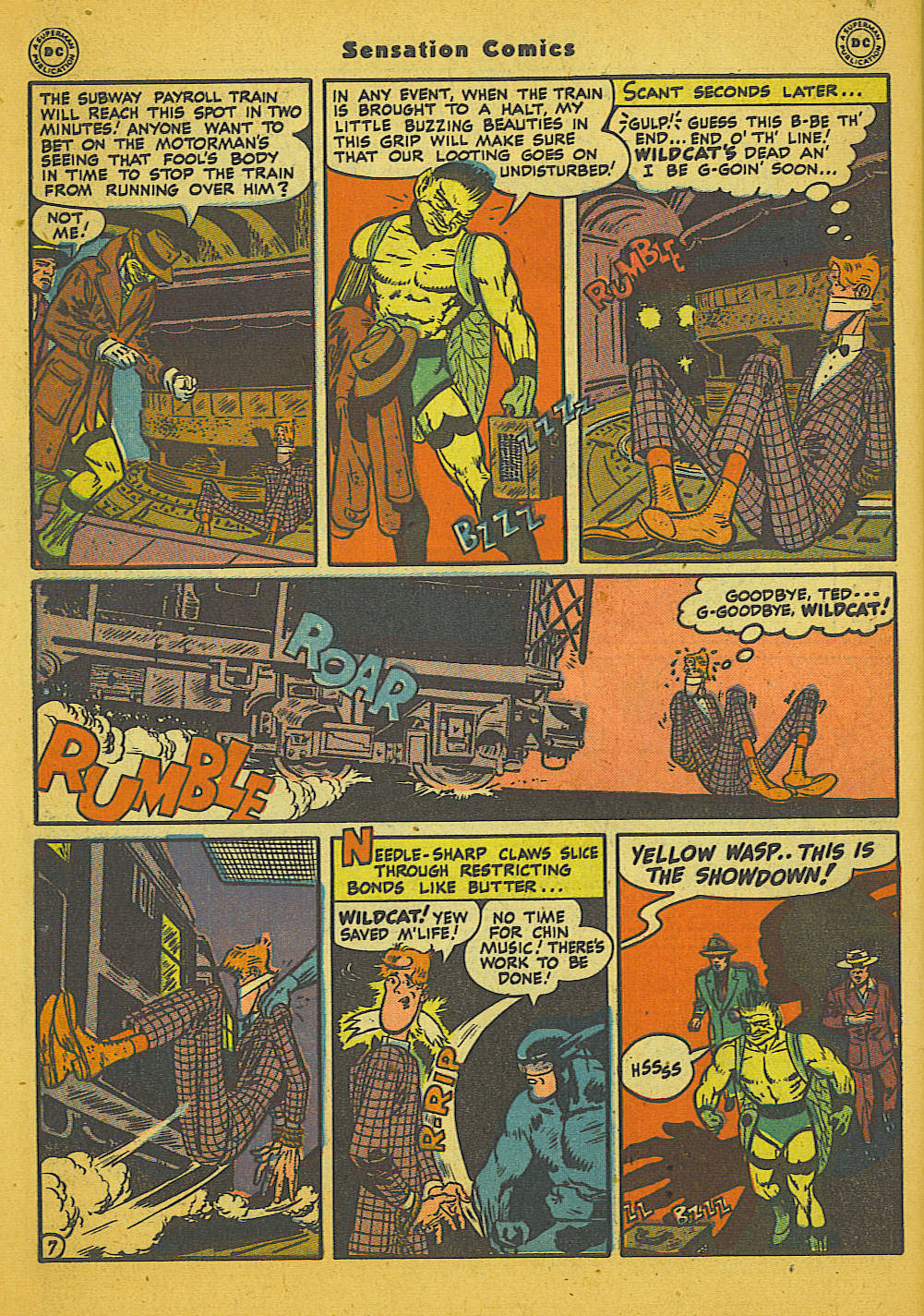 Read online Sensation (Mystery) Comics comic -  Issue #66 - 48