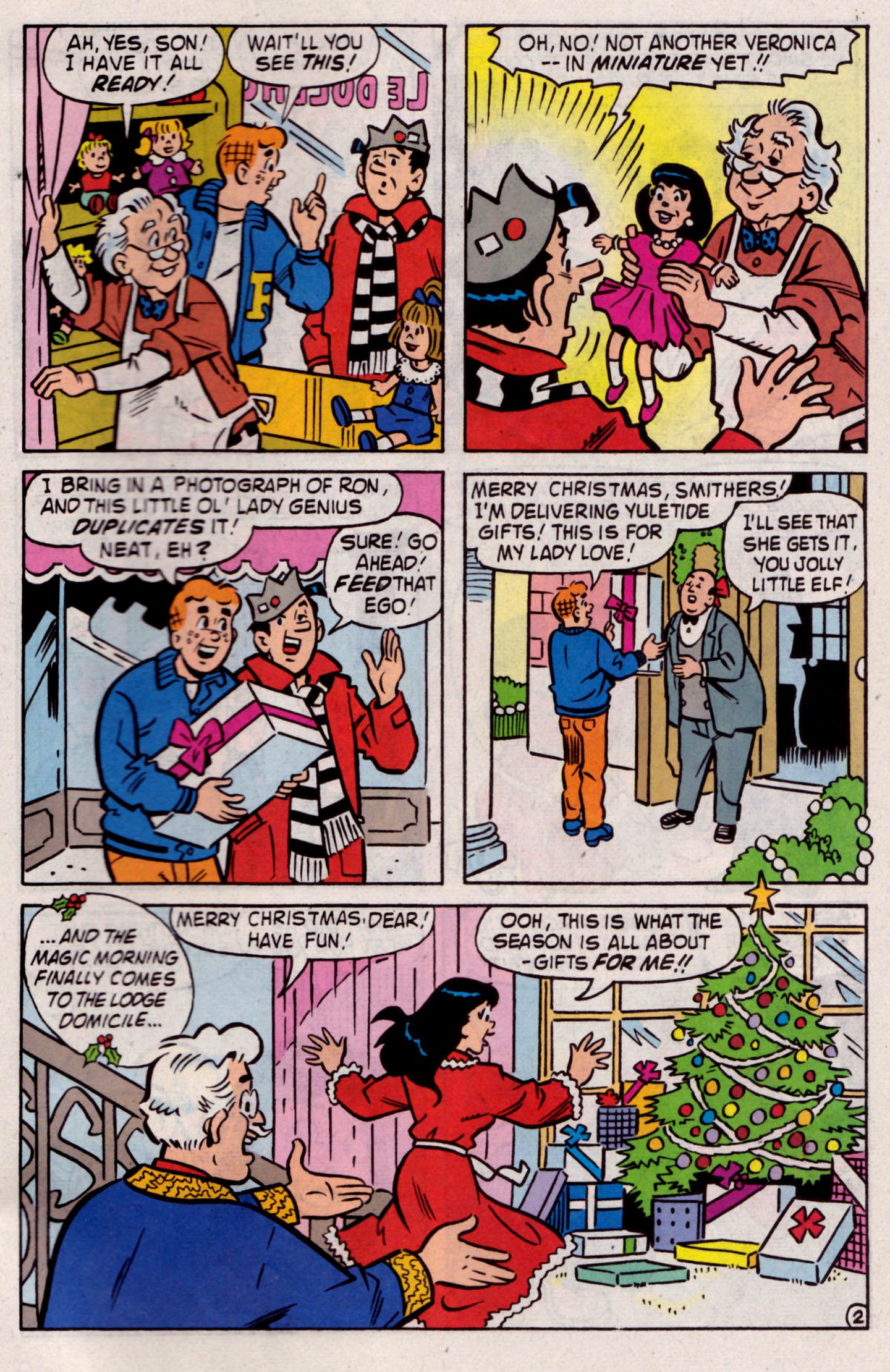 Read online Archie's Christmas Stocking comic -  Issue #3 - 46
