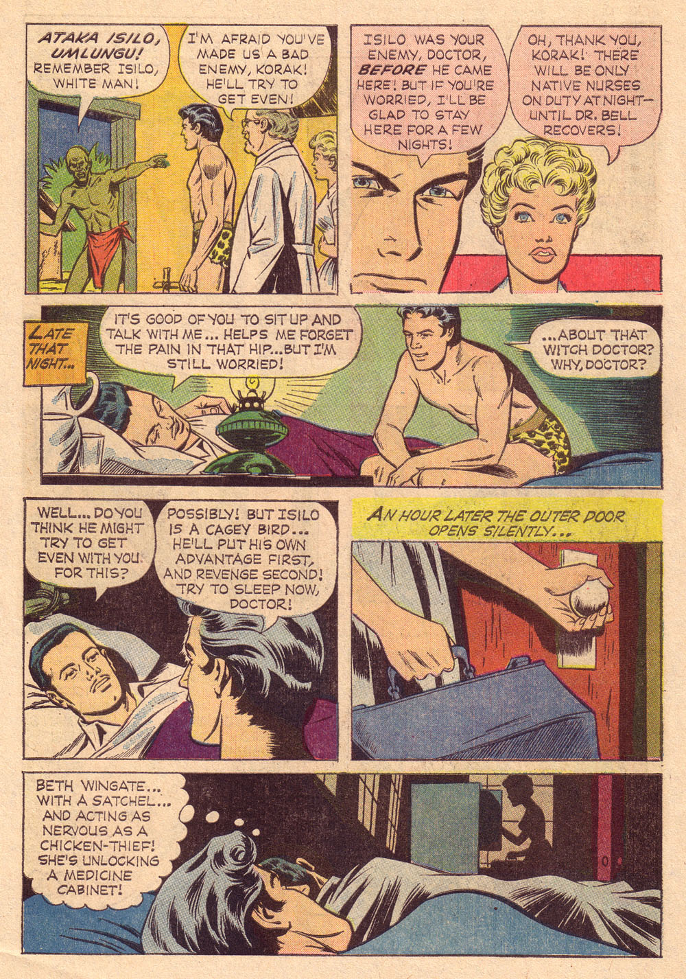 Read online Korak, Son of Tarzan (1964) comic -  Issue #4 - 7
