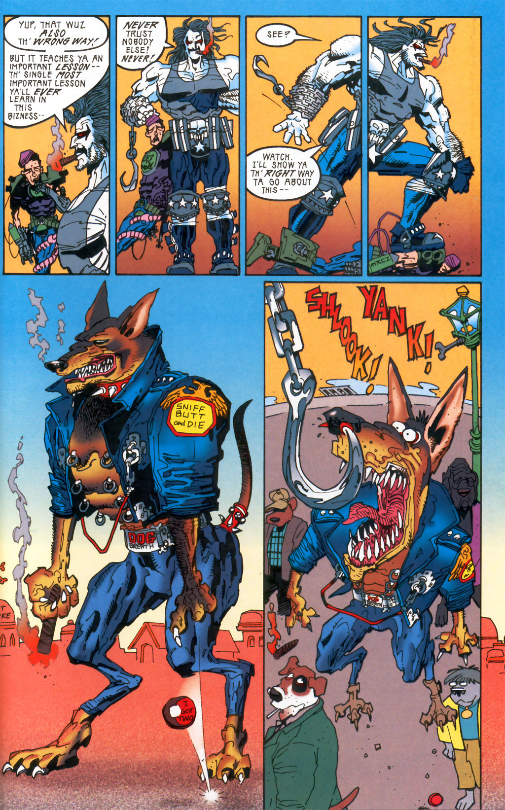Read online Lobo: Bounty Hunting for Fun and Profit comic -  Issue # Full - 19