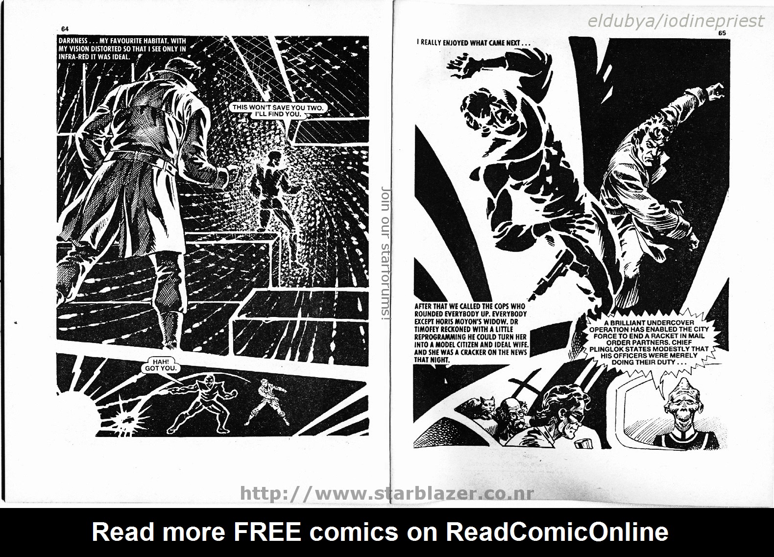 Read online Starblazer comic -  Issue #219 - 34