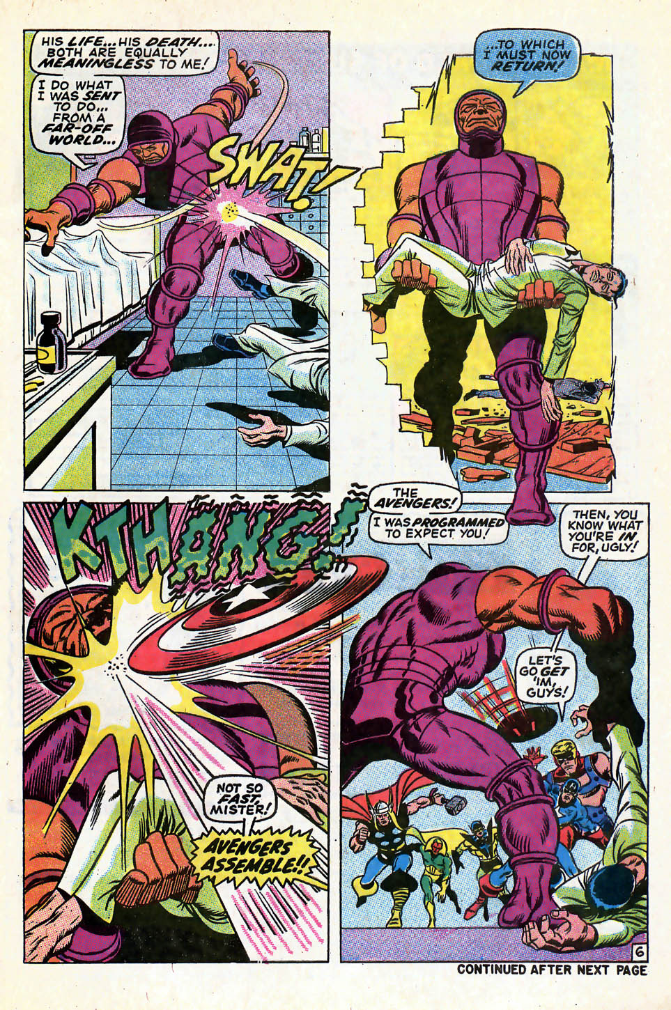 Read online The Avengers (1963) comic -  Issue #69 - 7