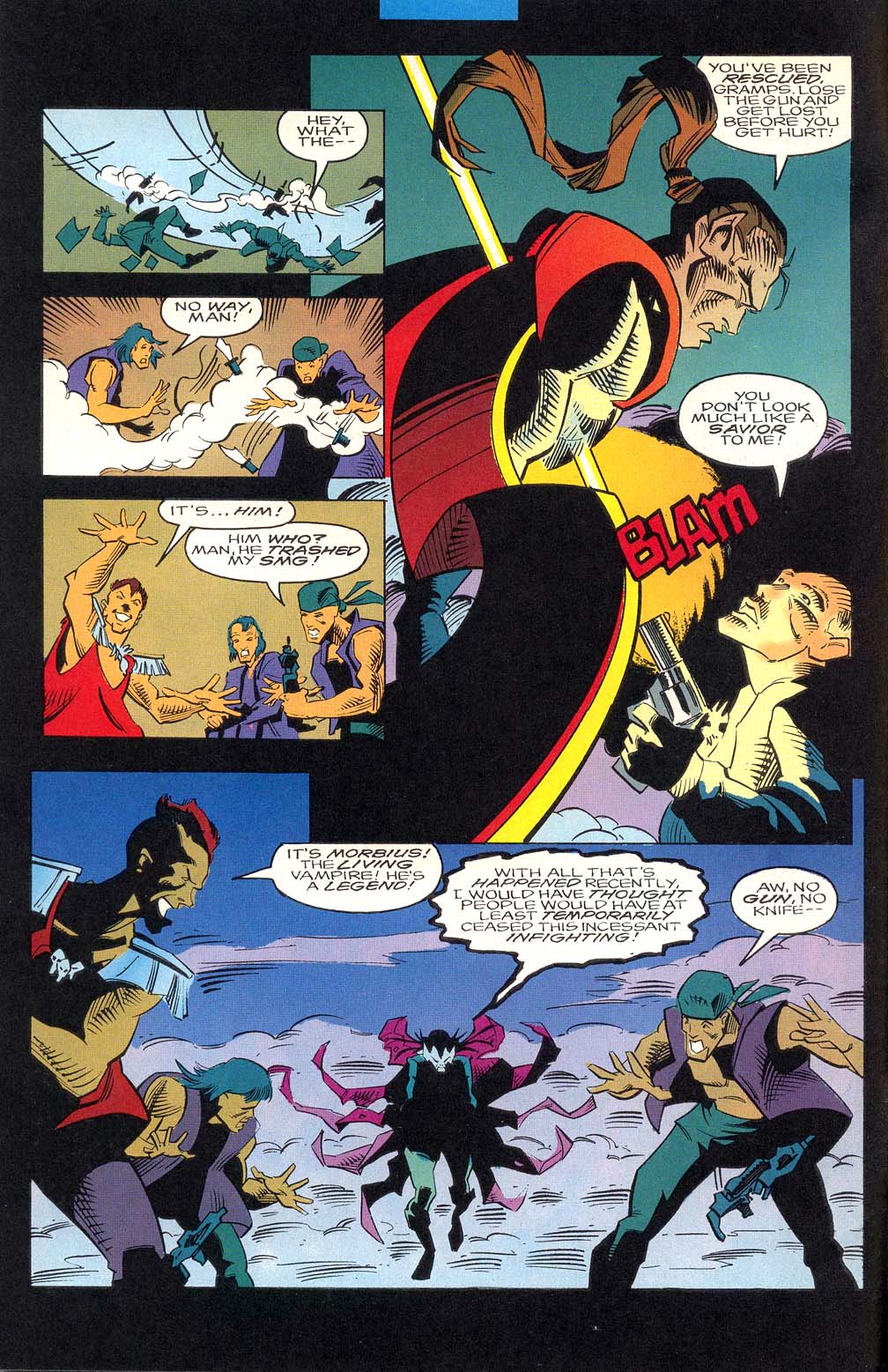 Read online Morbius: The Living Vampire (1992) comic -  Issue #17 - 5