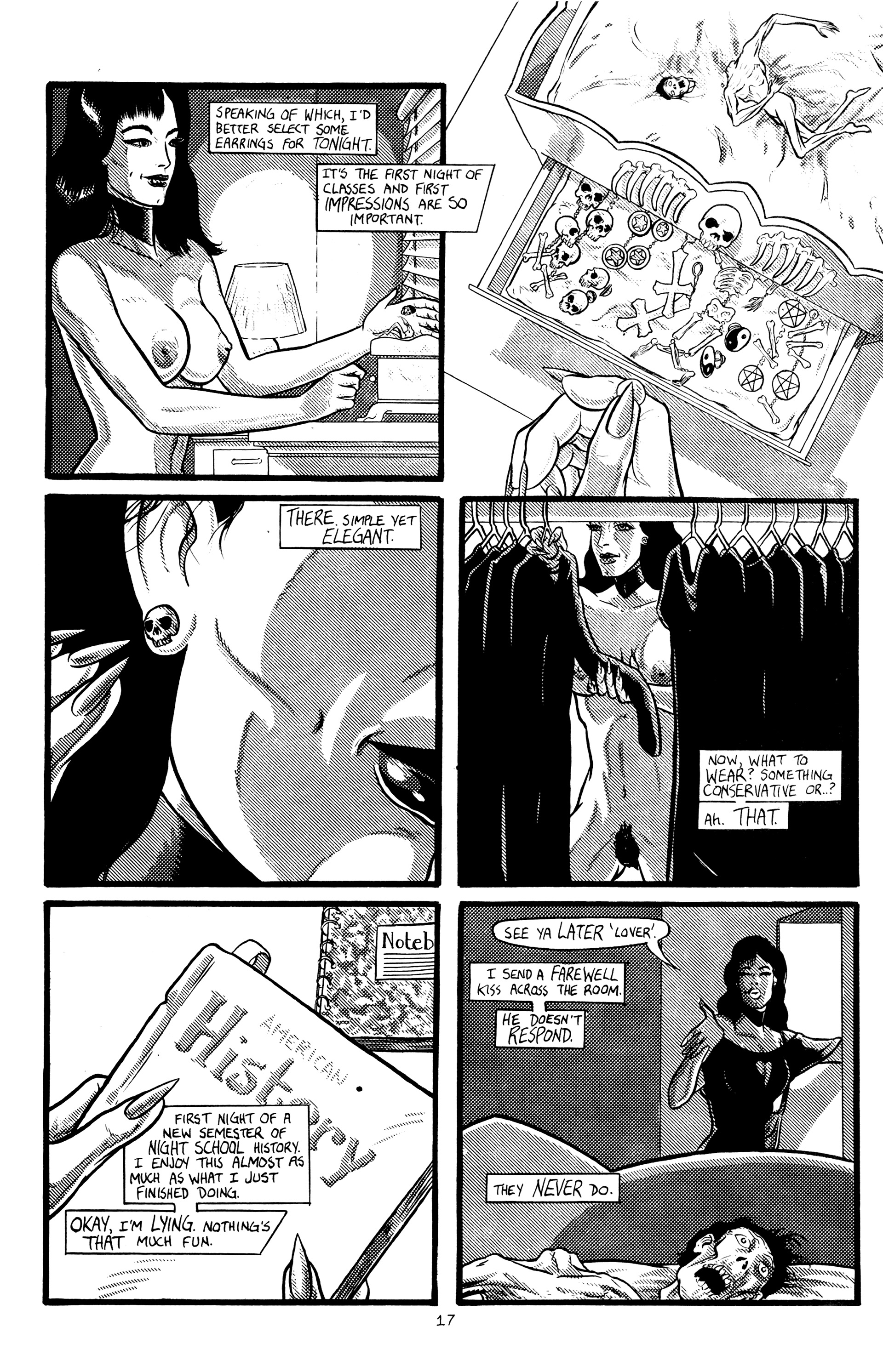 Read online Nyght School comic -  Issue #1 - 19