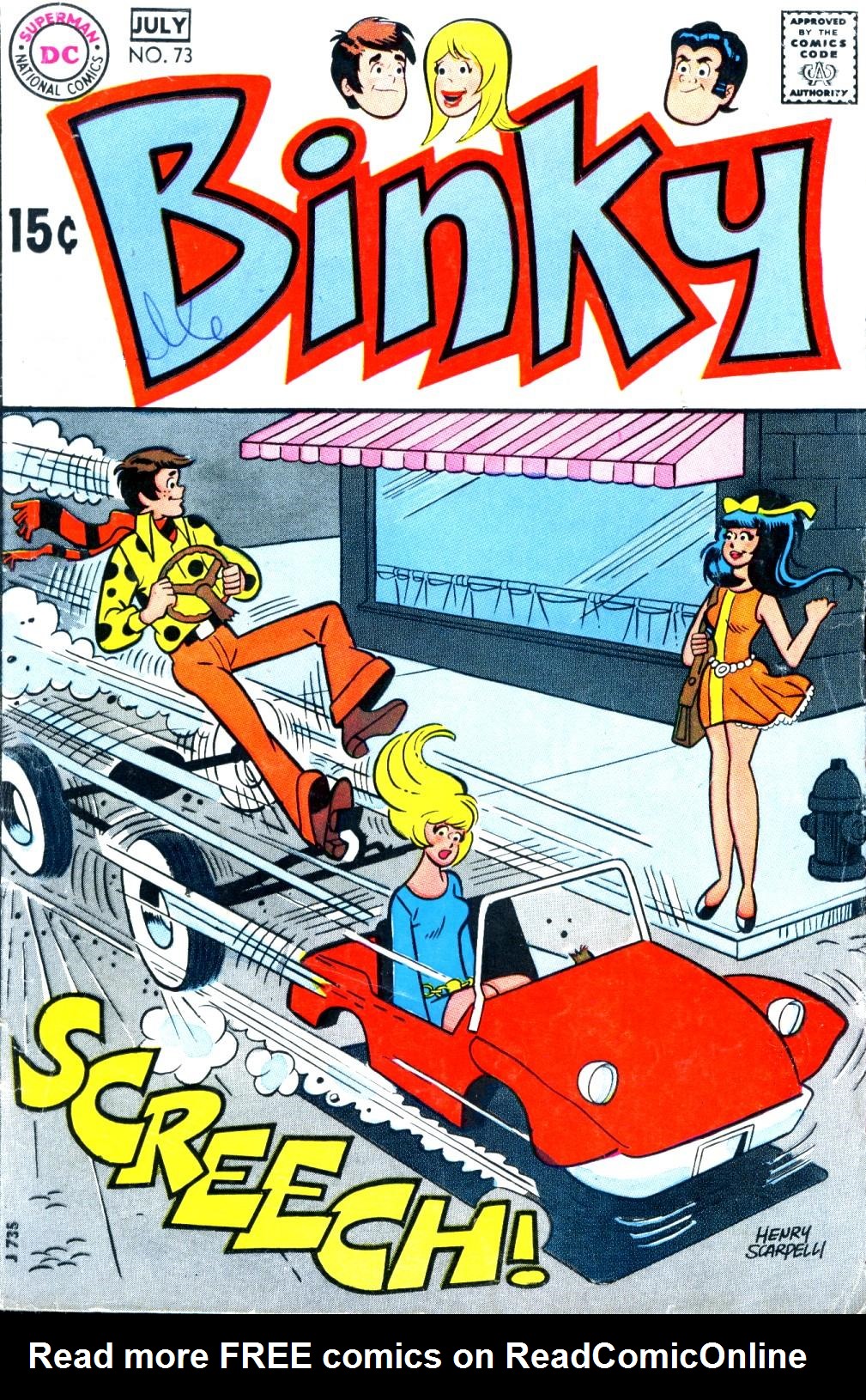 Read online Binky comic -  Issue #73 - 1