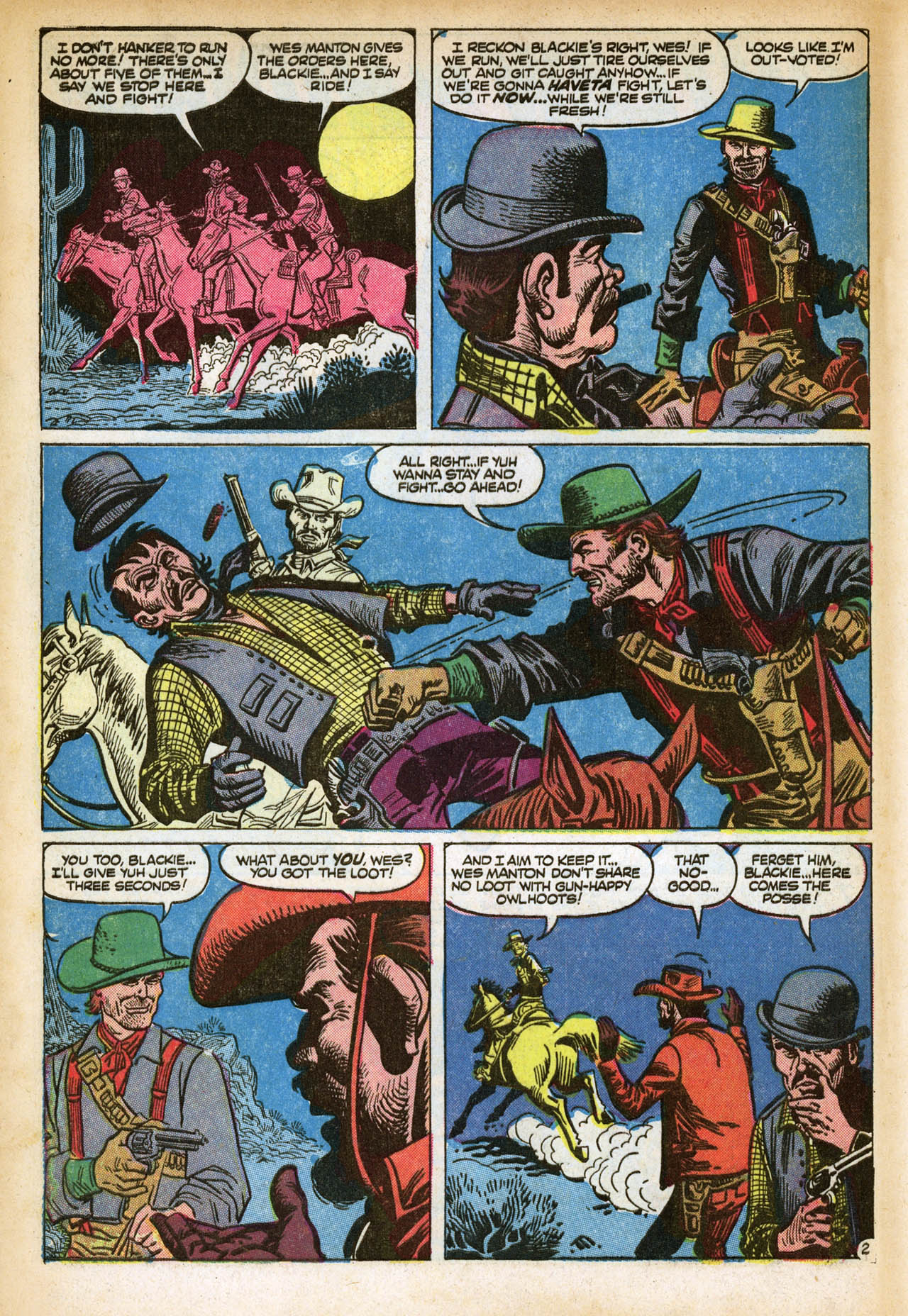 Read online Western Outlaws (1954) comic -  Issue #19 - 4