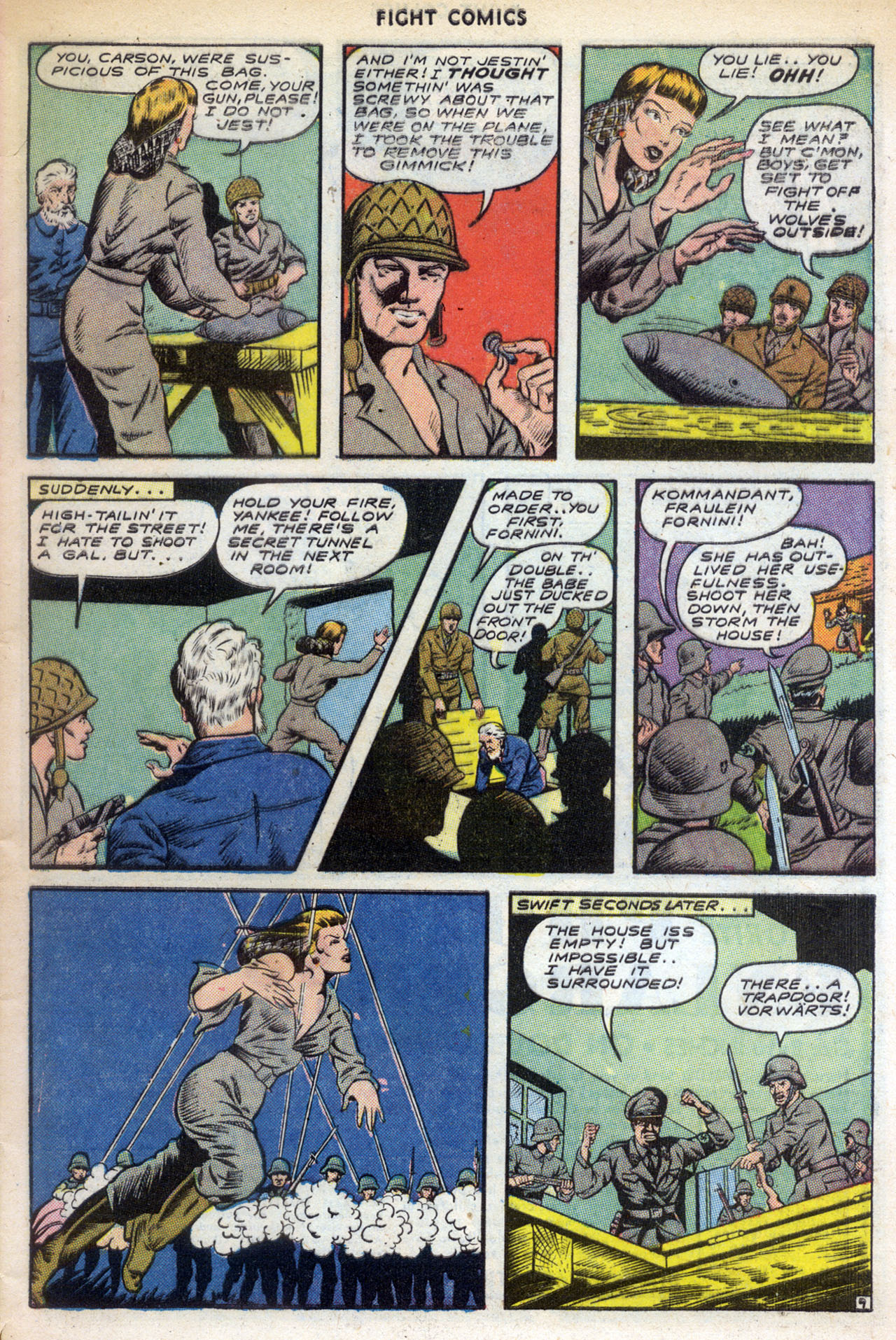 Read online Fight Comics comic -  Issue #34 - 11