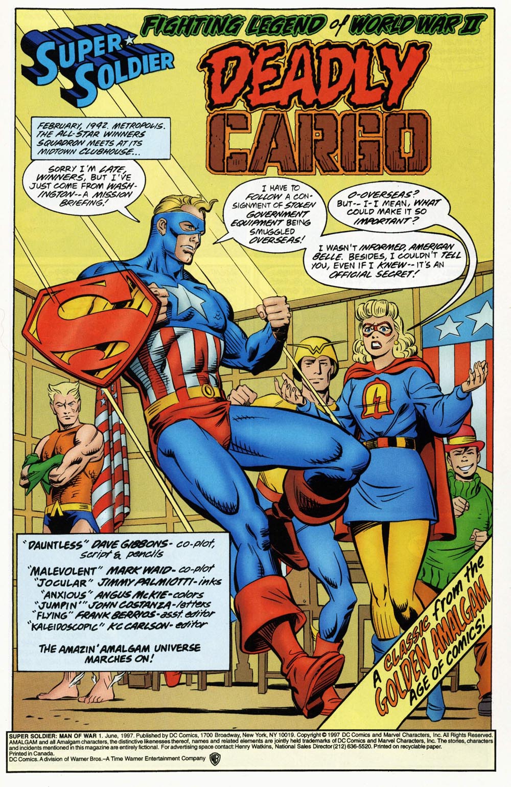 Read online Super Soldier: Man of War comic -  Issue # Full - 2