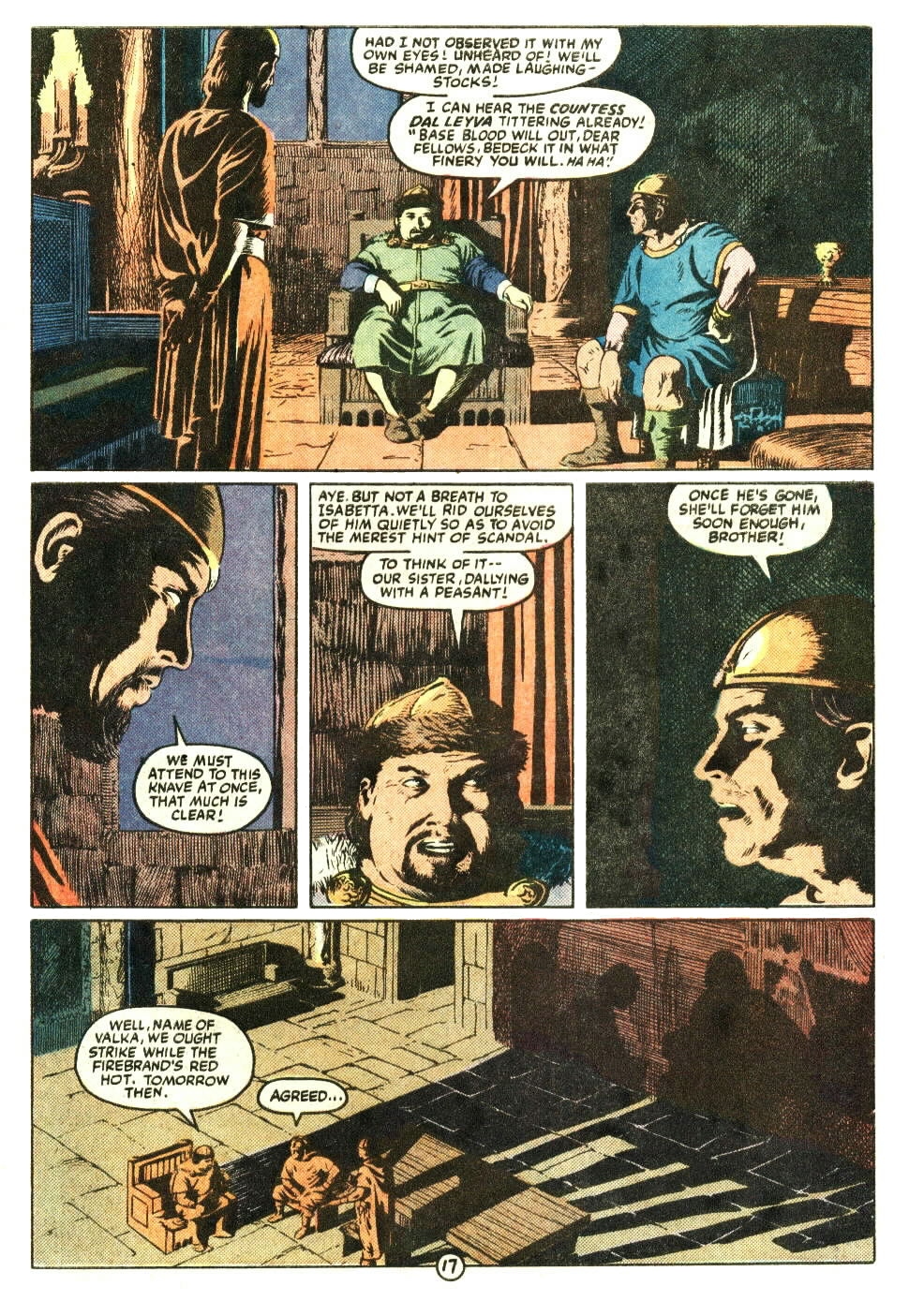 Read online Kull The Conqueror (1983) comic -  Issue #4 - 19
