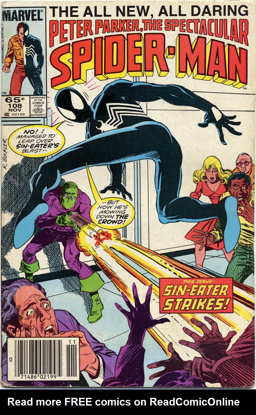 Read online The Spectacular Spider-Man (1976) comic -  Issue #108 - 1