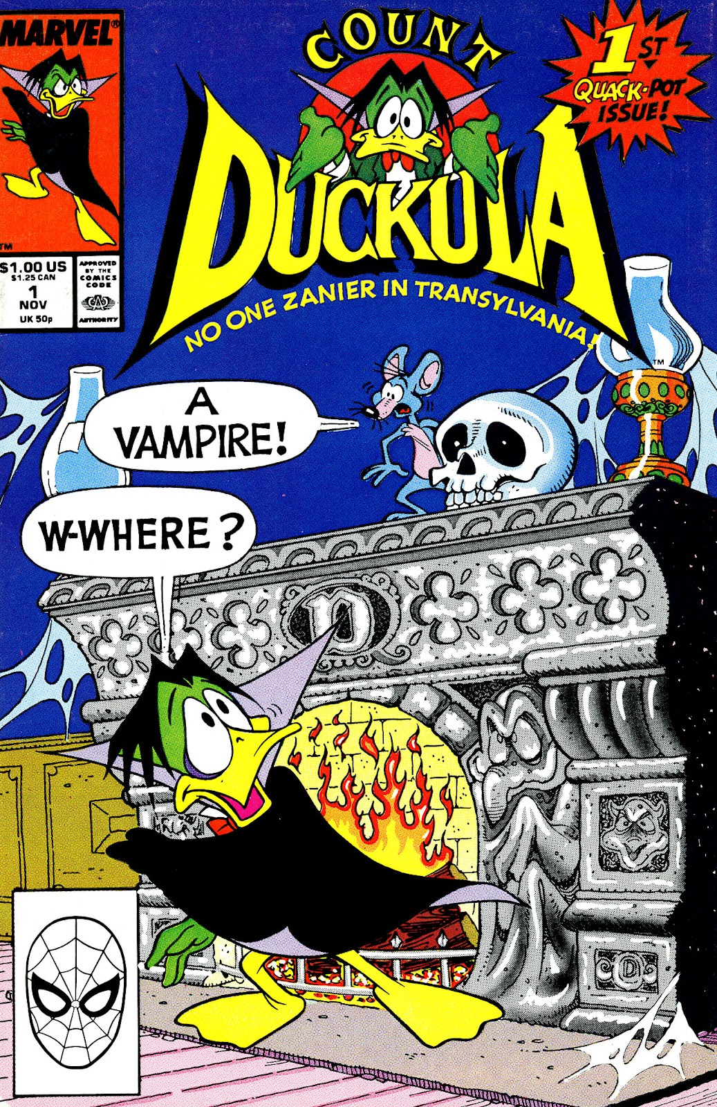 Count Duckula issue 1 - Page 1