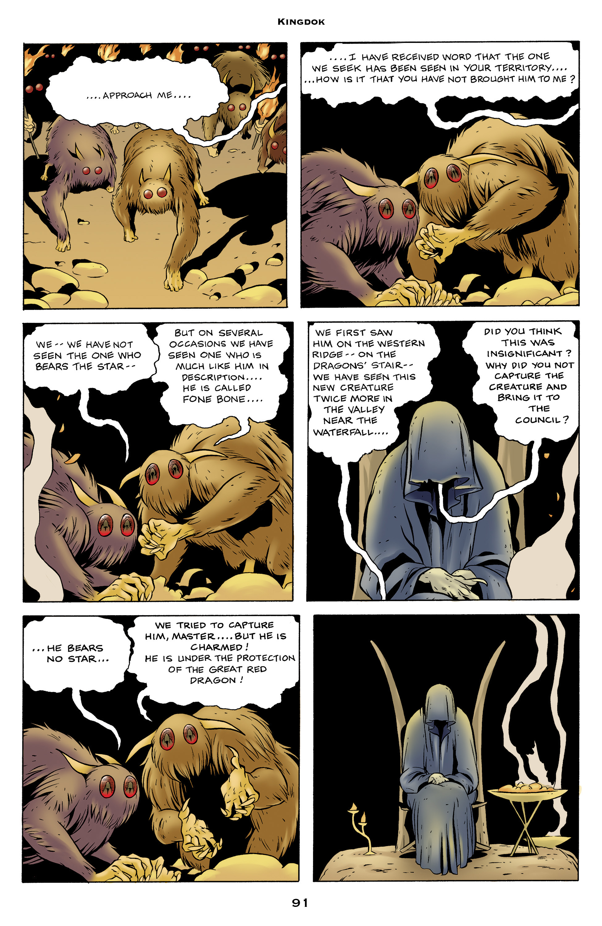 Read online Bone: Out From Boneville comic -  Issue # TPB - 91
