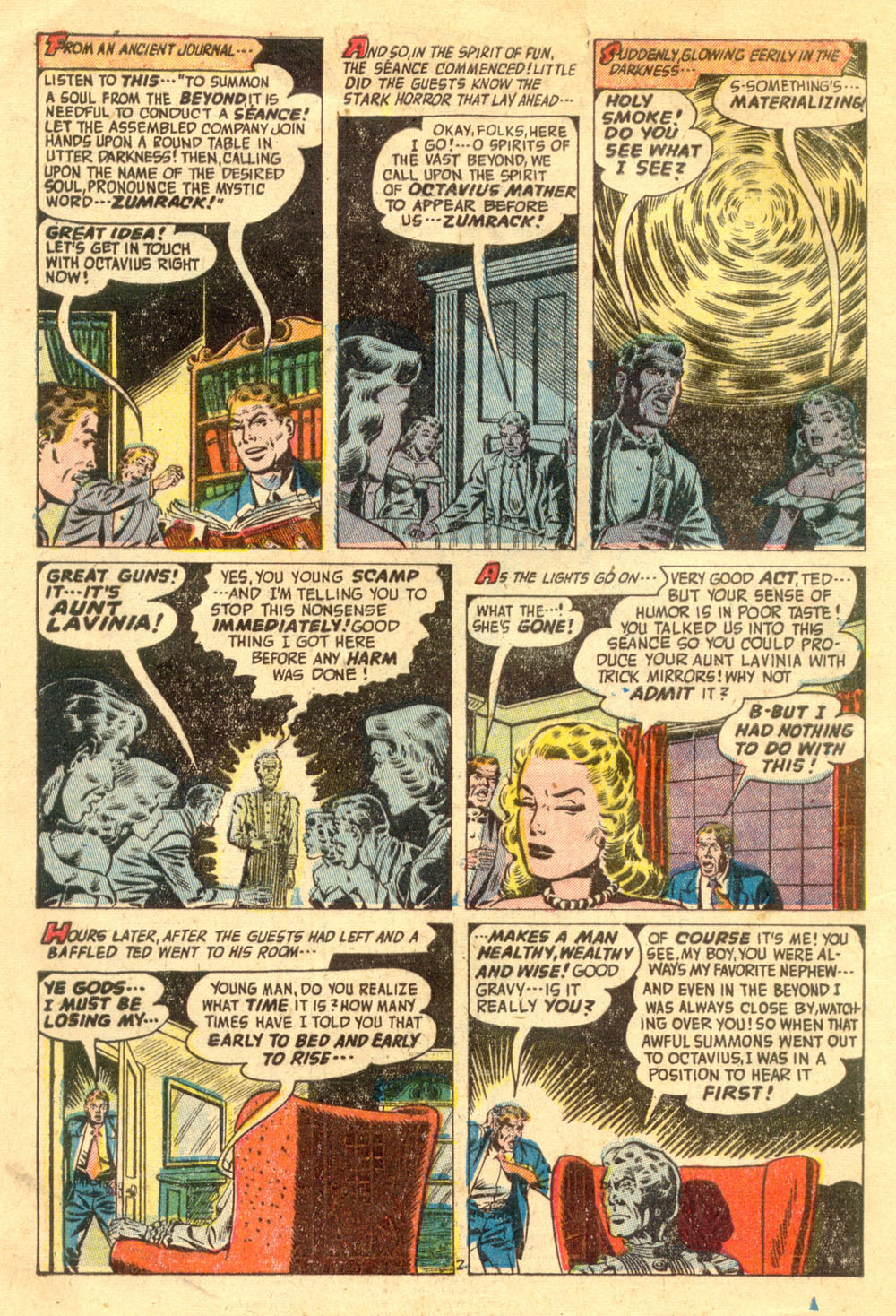 Read online Adventures Into The Unknown comic -  Issue #42 - 4