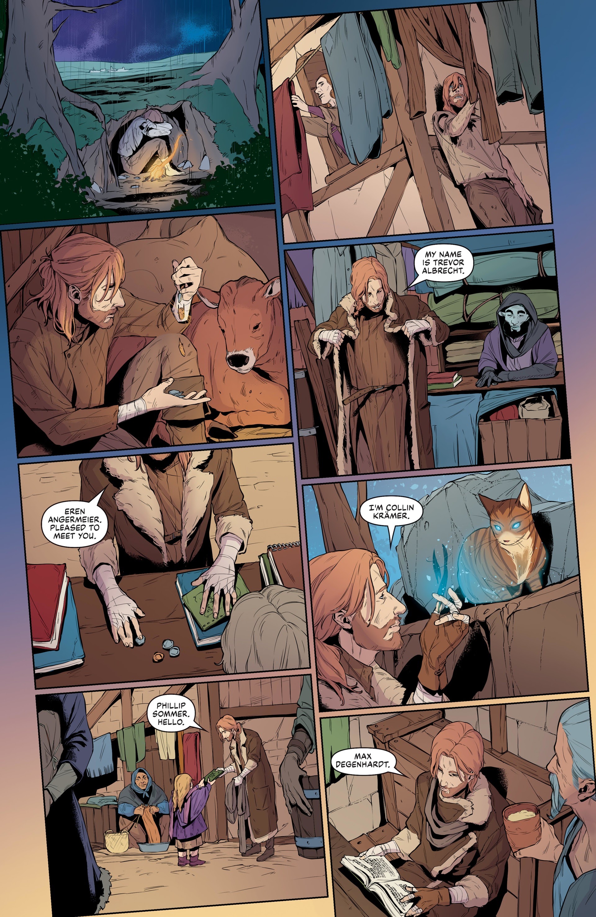 Read online Critical Role: The Mighty Nein Origins: Caleb Widogast comic -  Issue # TPB - 49