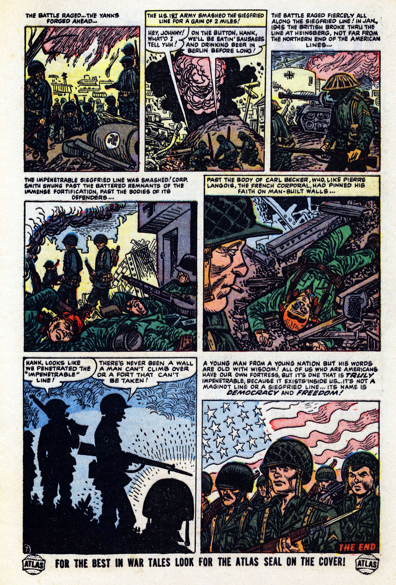 Read online War Comics comic -  Issue #24 - 9