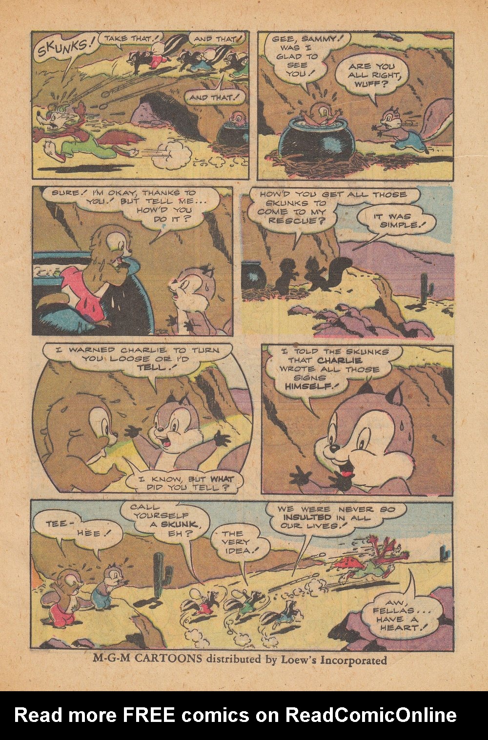 Read online Our Gang with Tom & Jerry comic -  Issue #38 - 49