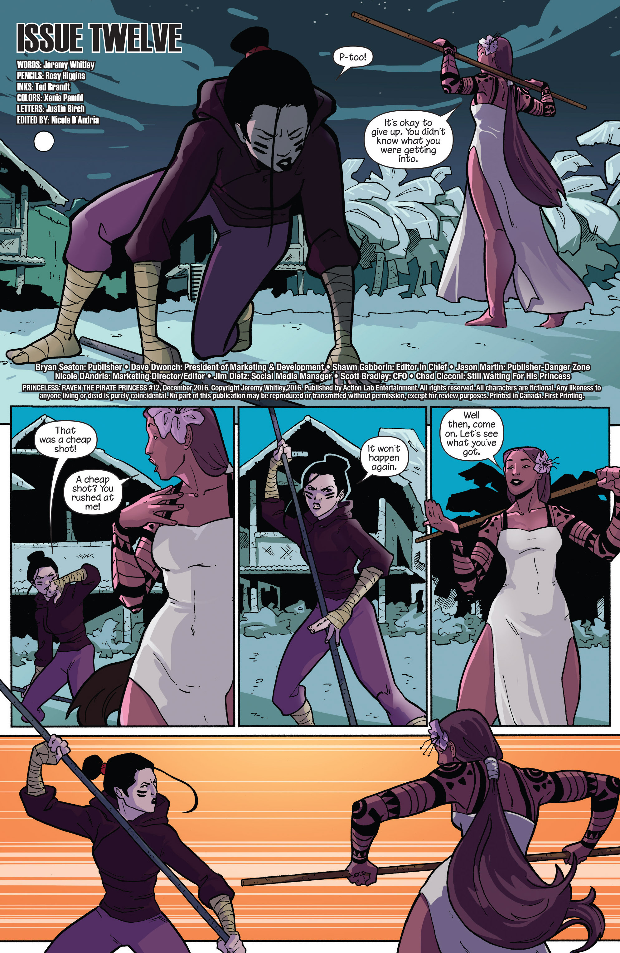 Read online Princeless: Raven the Pirate Princess comic -  Issue #12 - 2