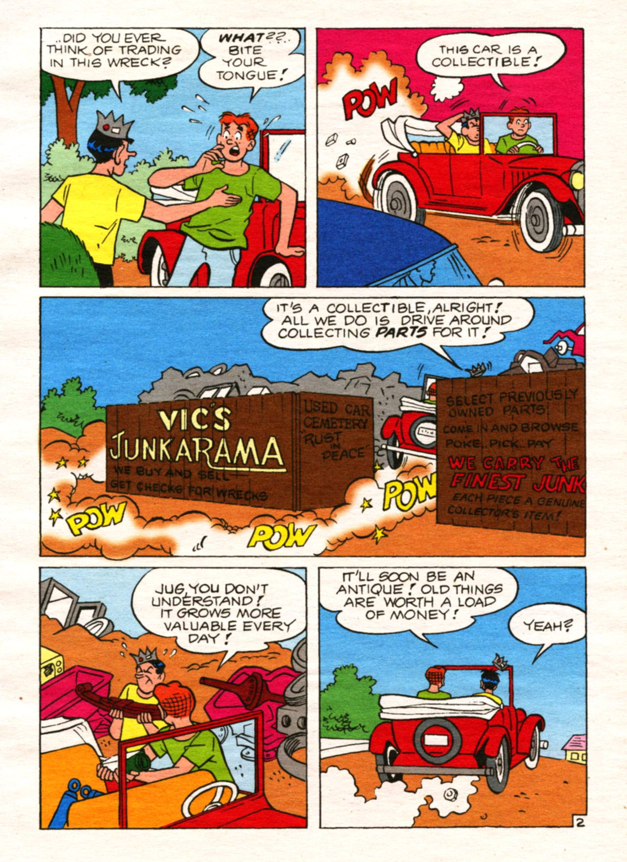 Read online Jughead's Double Digest Magazine comic -  Issue #152 - 139