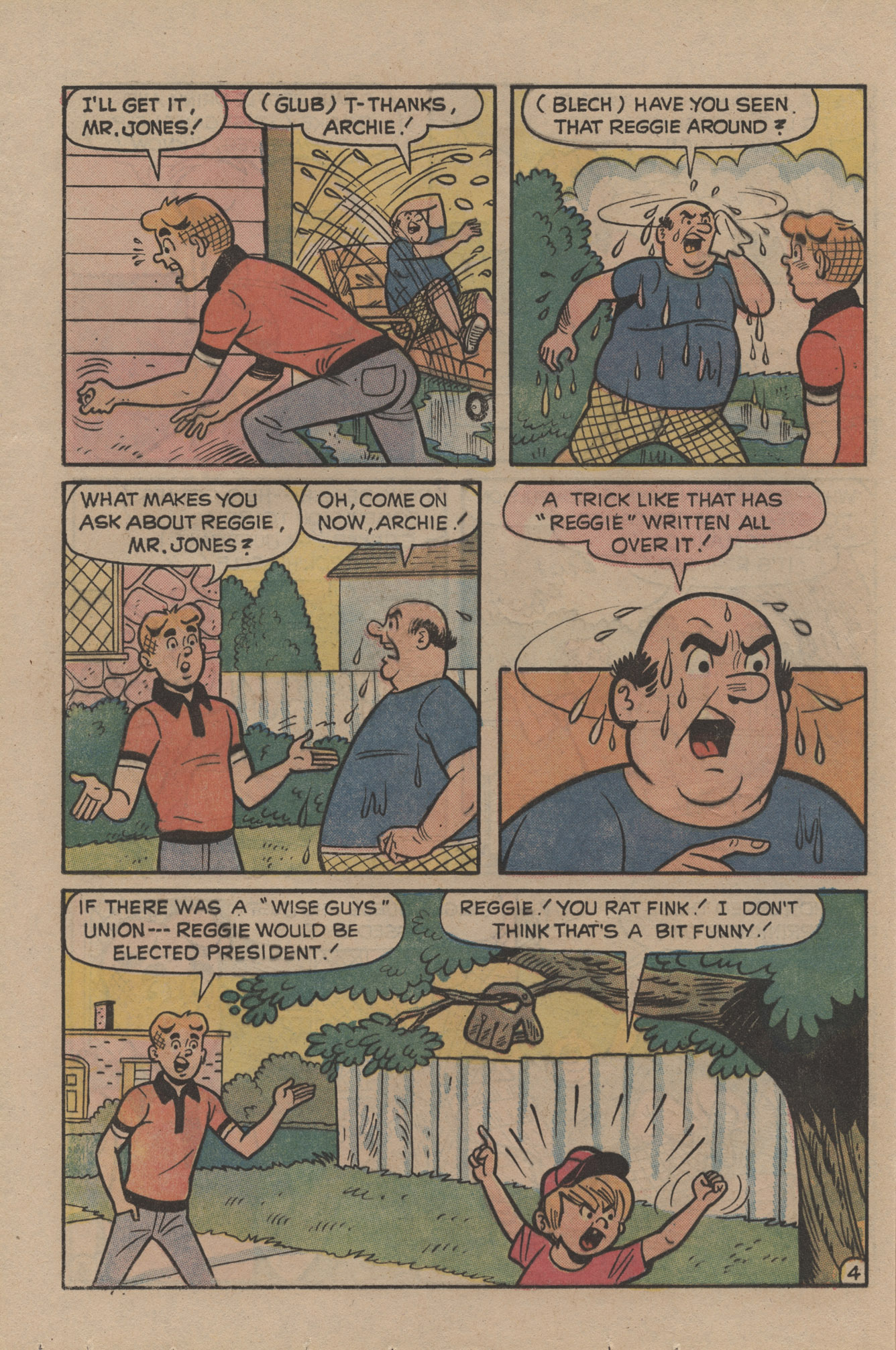 Read online Reggie and Me (1966) comic -  Issue #67 - 16