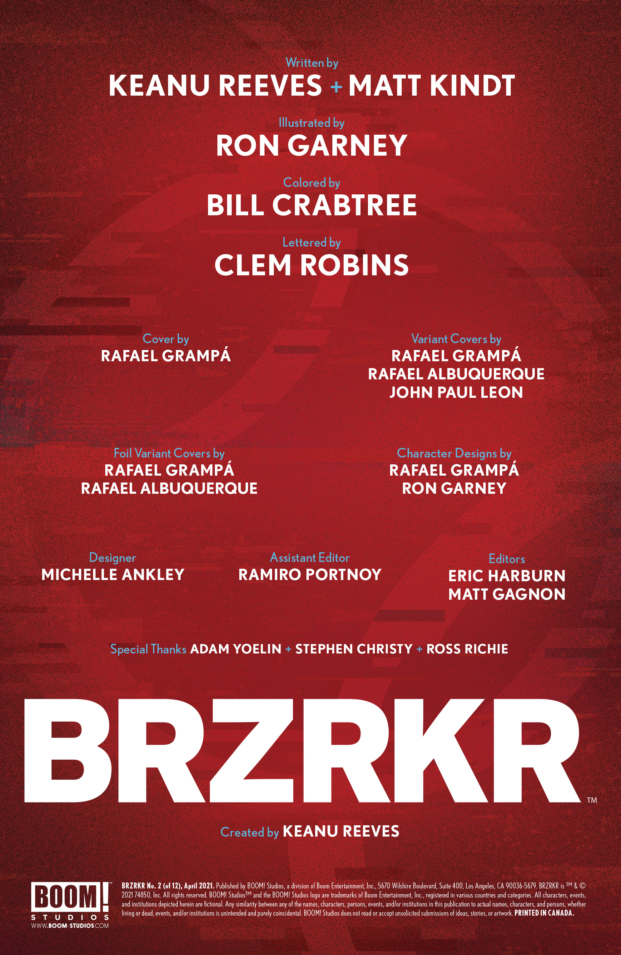 Read online BRZRKR comic -  Issue #2 - 2