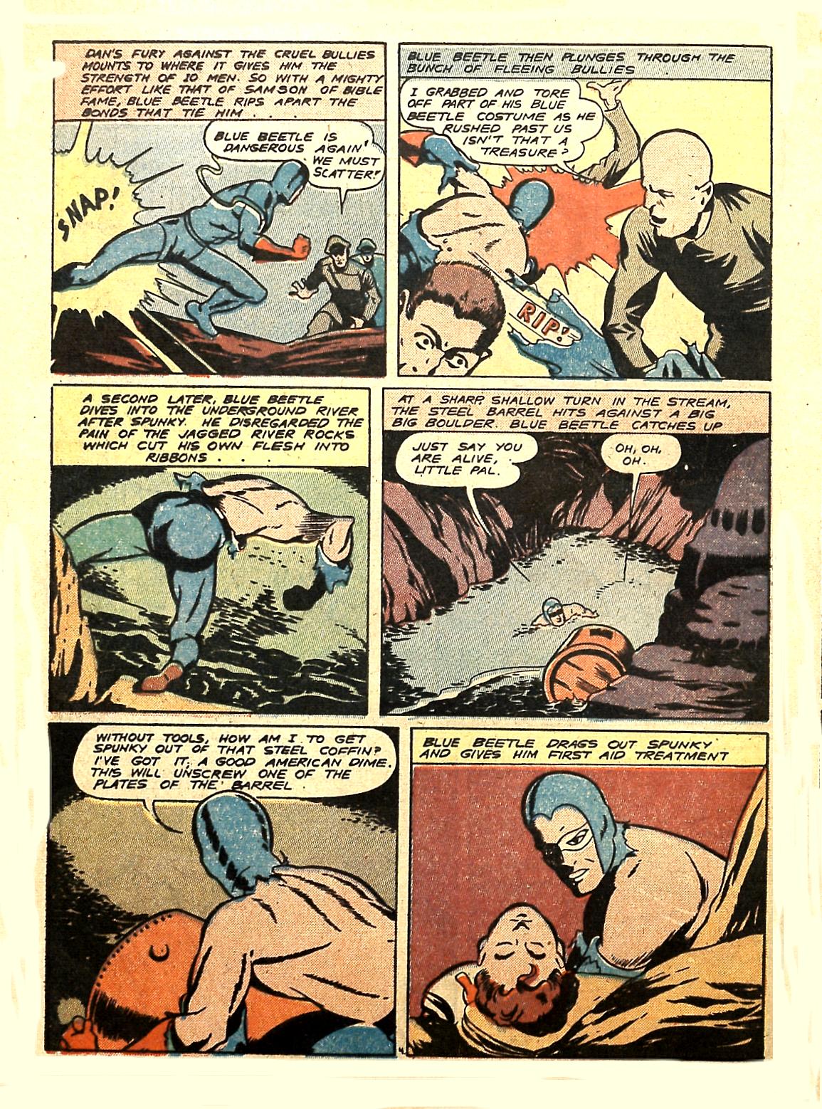 Read online The Blue Beetle comic -  Issue #28 - 6