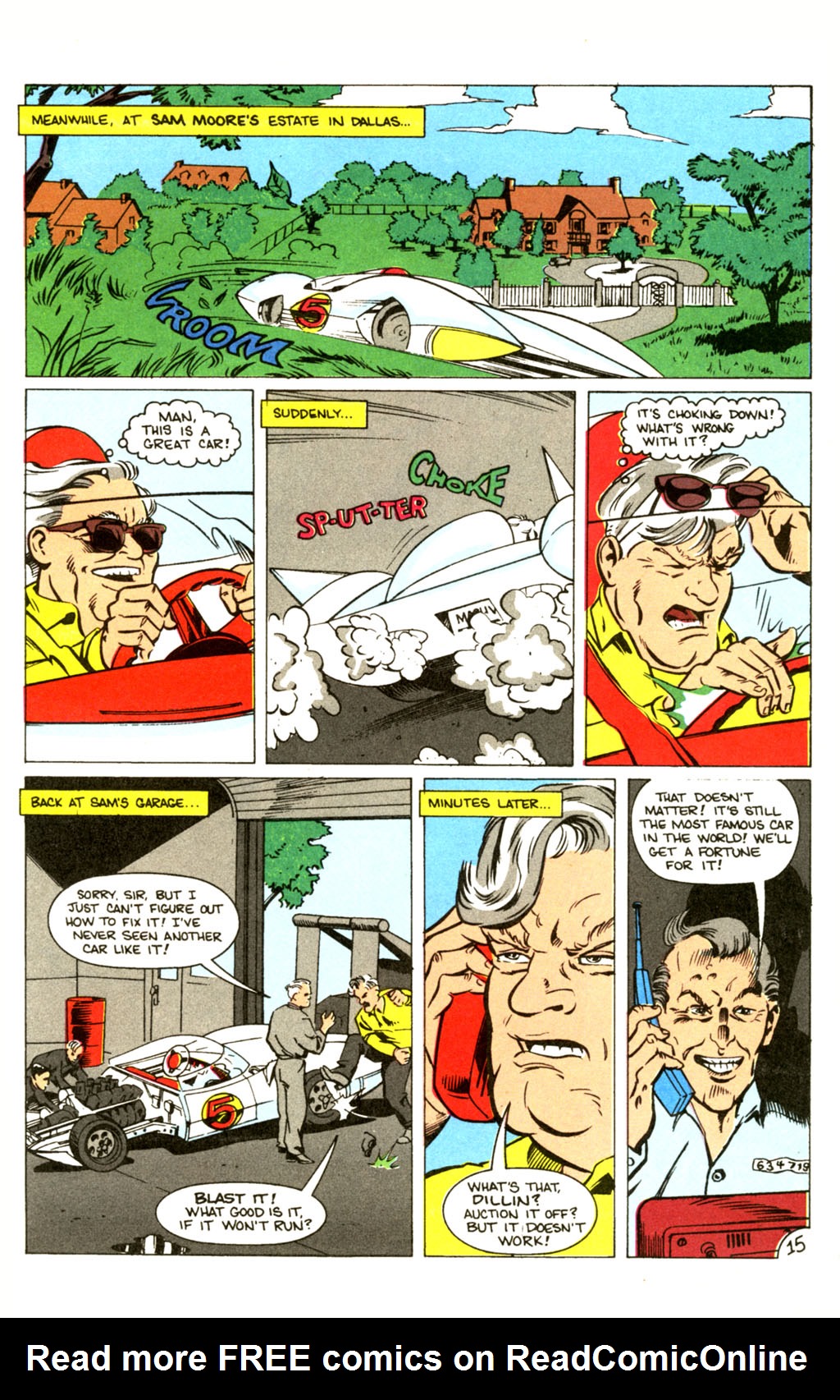 Read online Speed Racer (1987) comic -  Issue #30 - 20