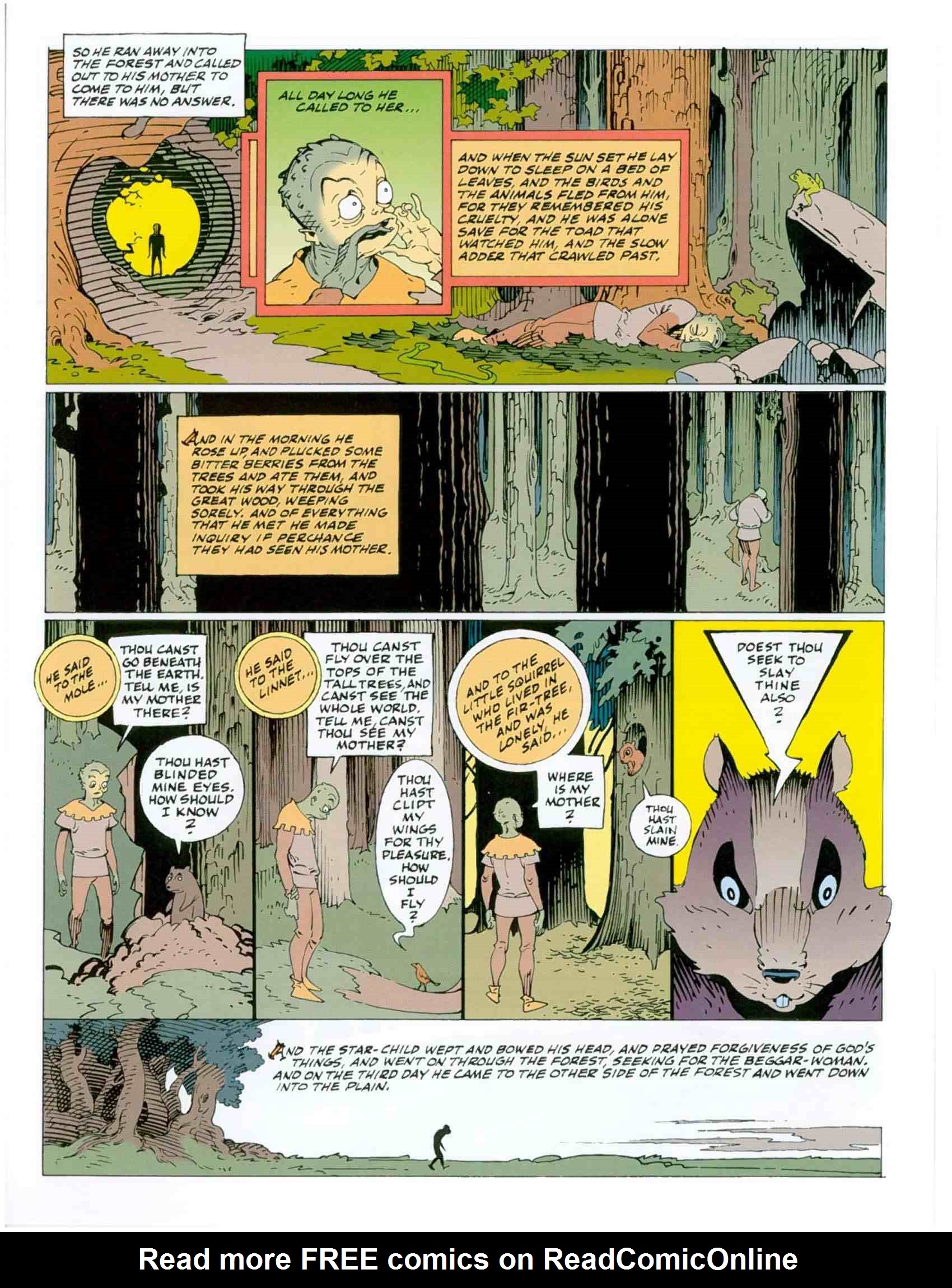 Read online Fairy Tales of Oscar Wilde comic -  Issue #1 - 34